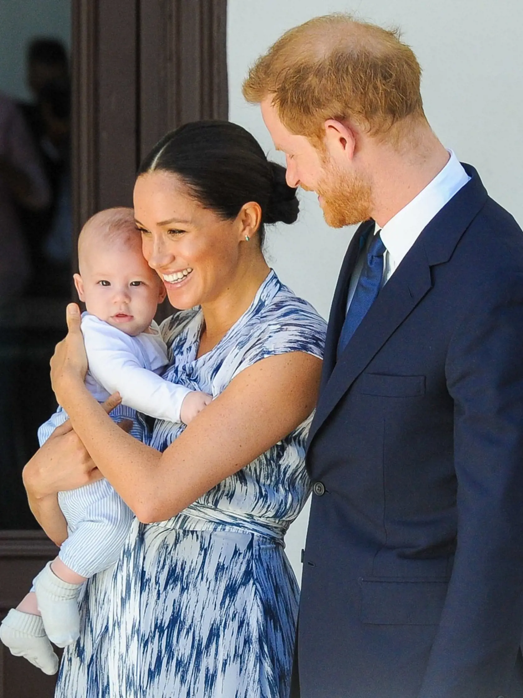 Malý Archie, Meghan Markle, a princ Harry.