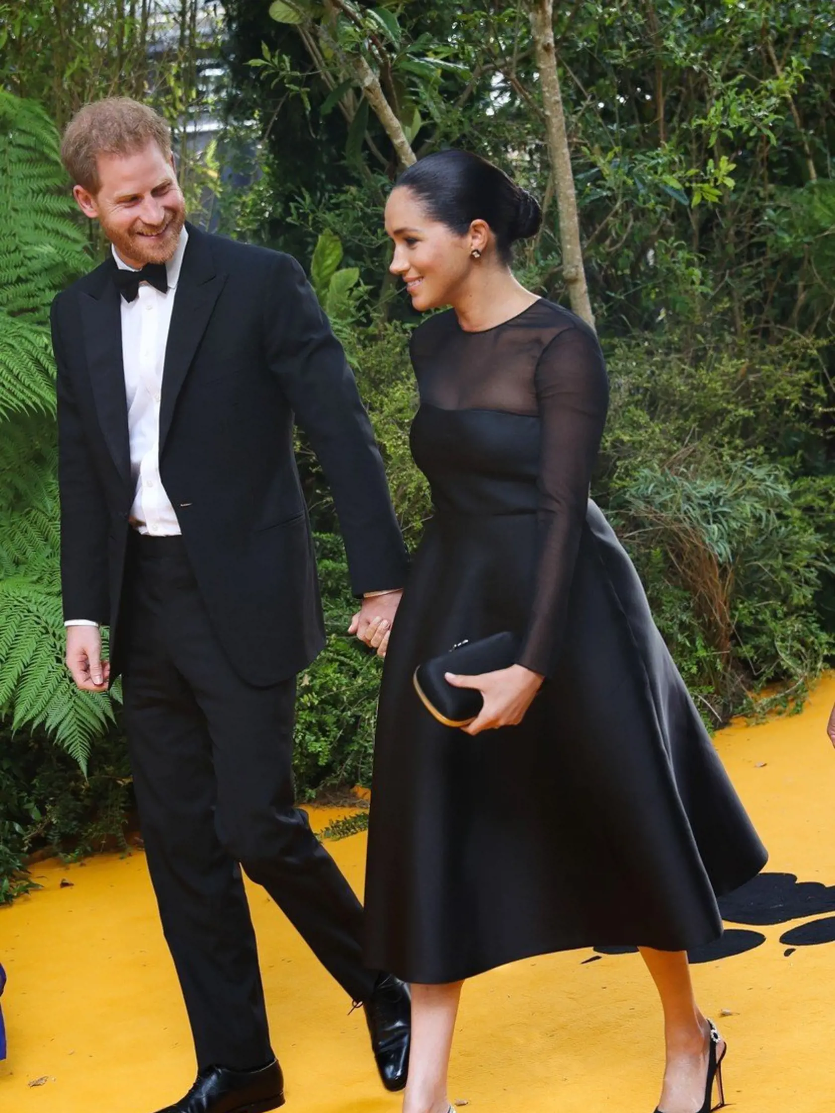 Vojvodkyňa Meghan a princ Harry na premiére filmu The Lion King
