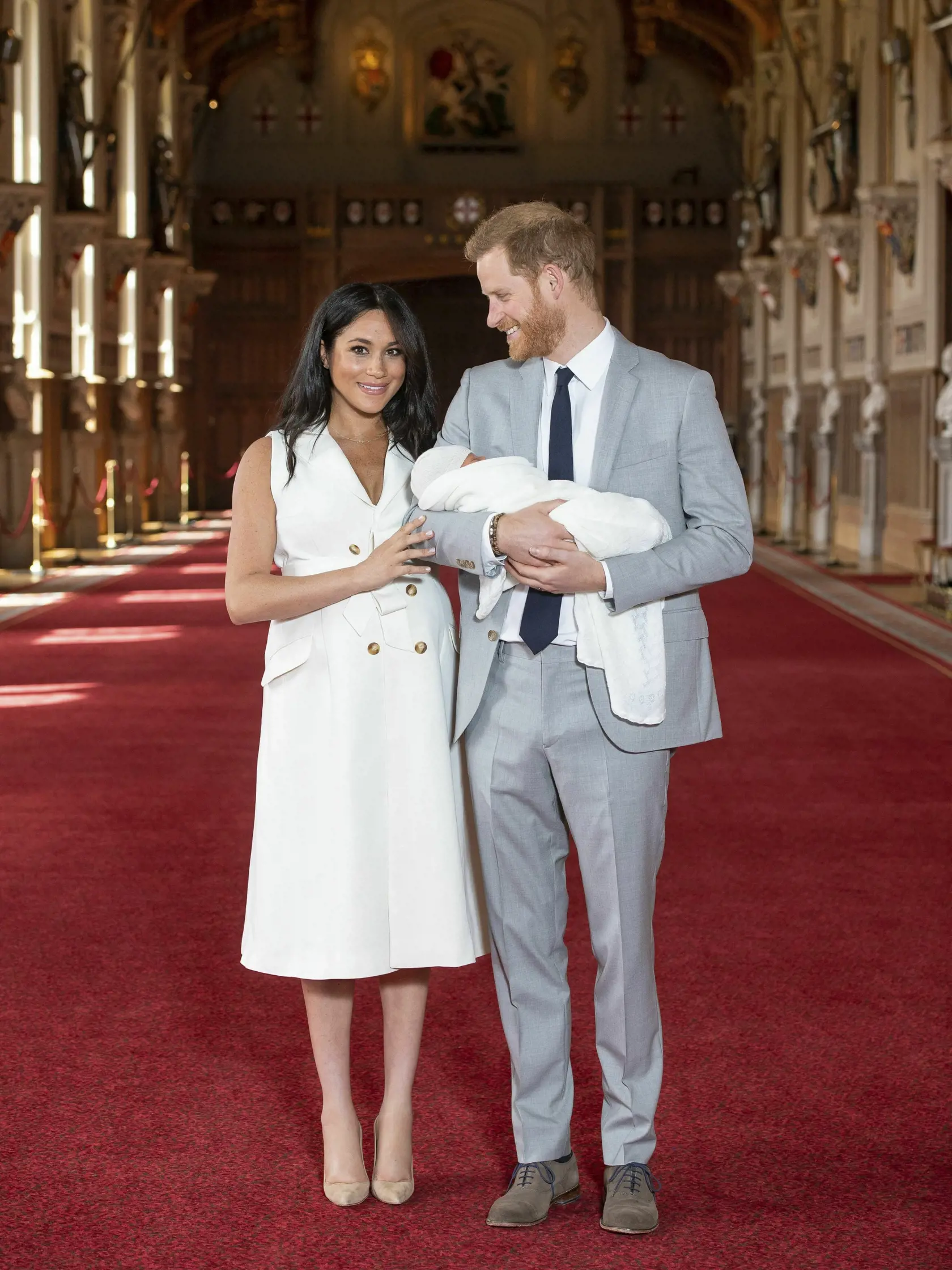 Meghan a princ Harry predstavili prvého potomka - syna Archieho.