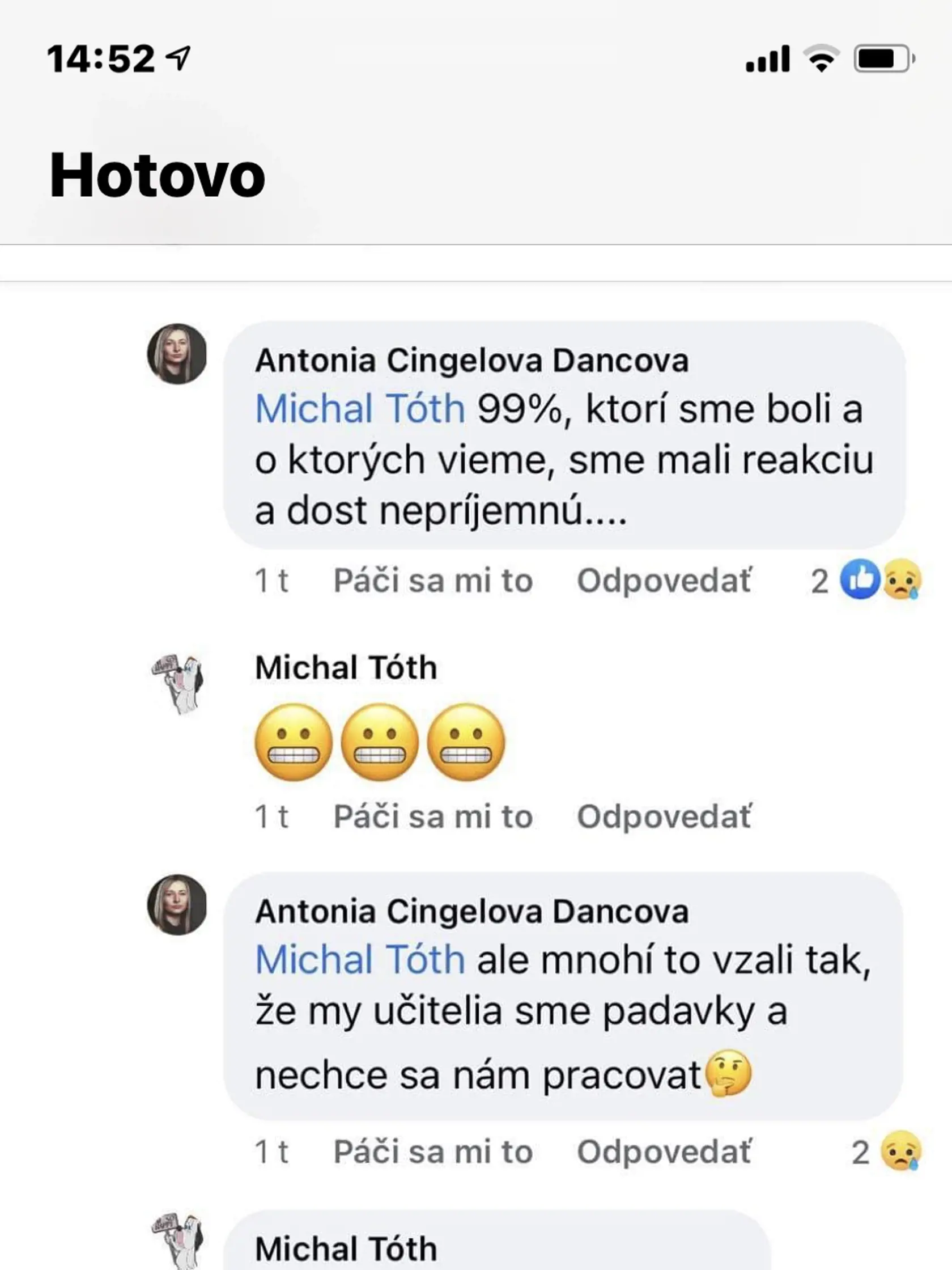 Tonka (†38) so svojimi známymi zdieľala svoje pocity po očkovaní.