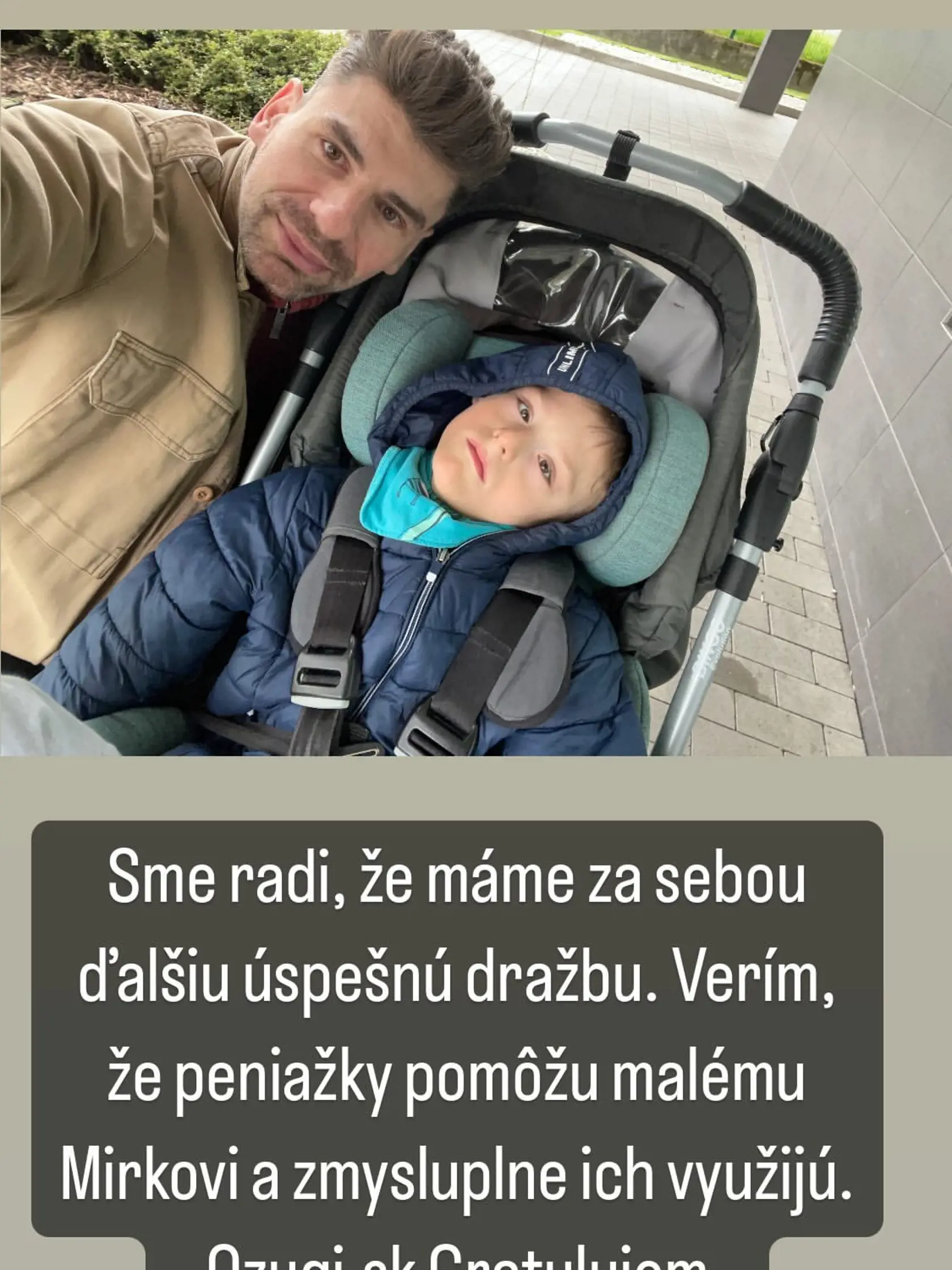 Valach o úspešnej dražbe.