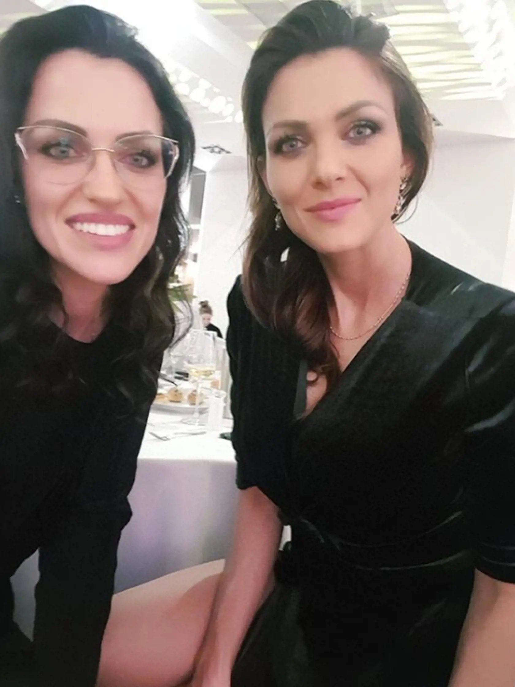 Martina Schindlerová so sestrou Mariannou.