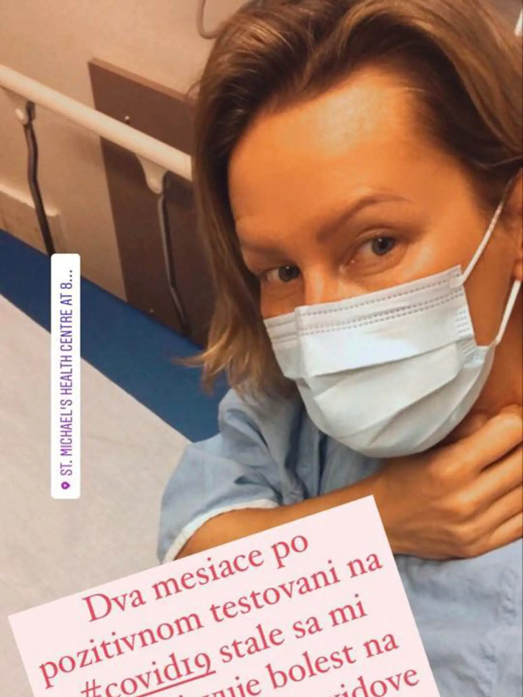 Erika Barkolová skončila v nemocnici.