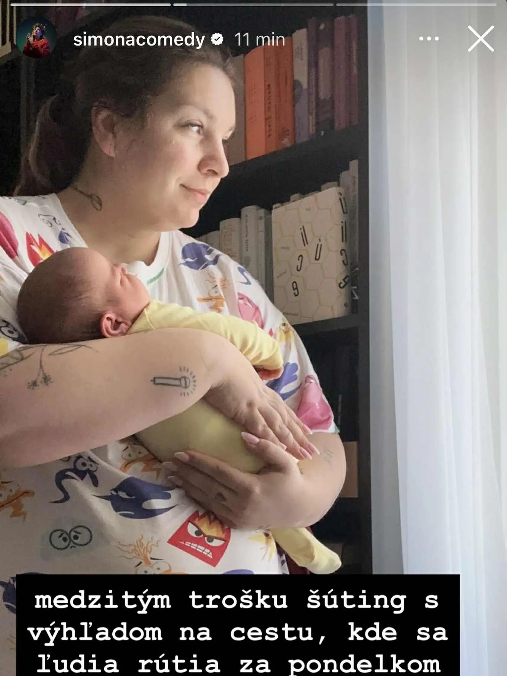 Simona First sa ukázala prvýkrát po pôrode dcérky Amaly.