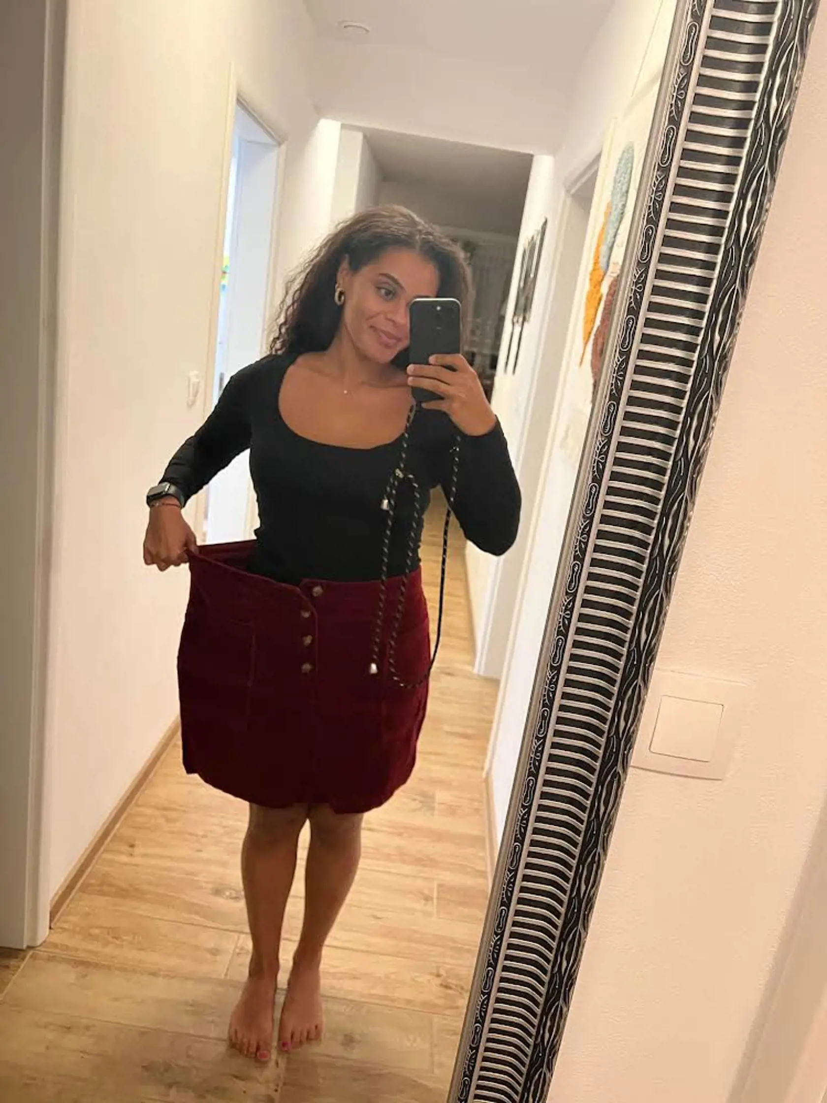 Anabela je teraz so svojou postavou spokojná.