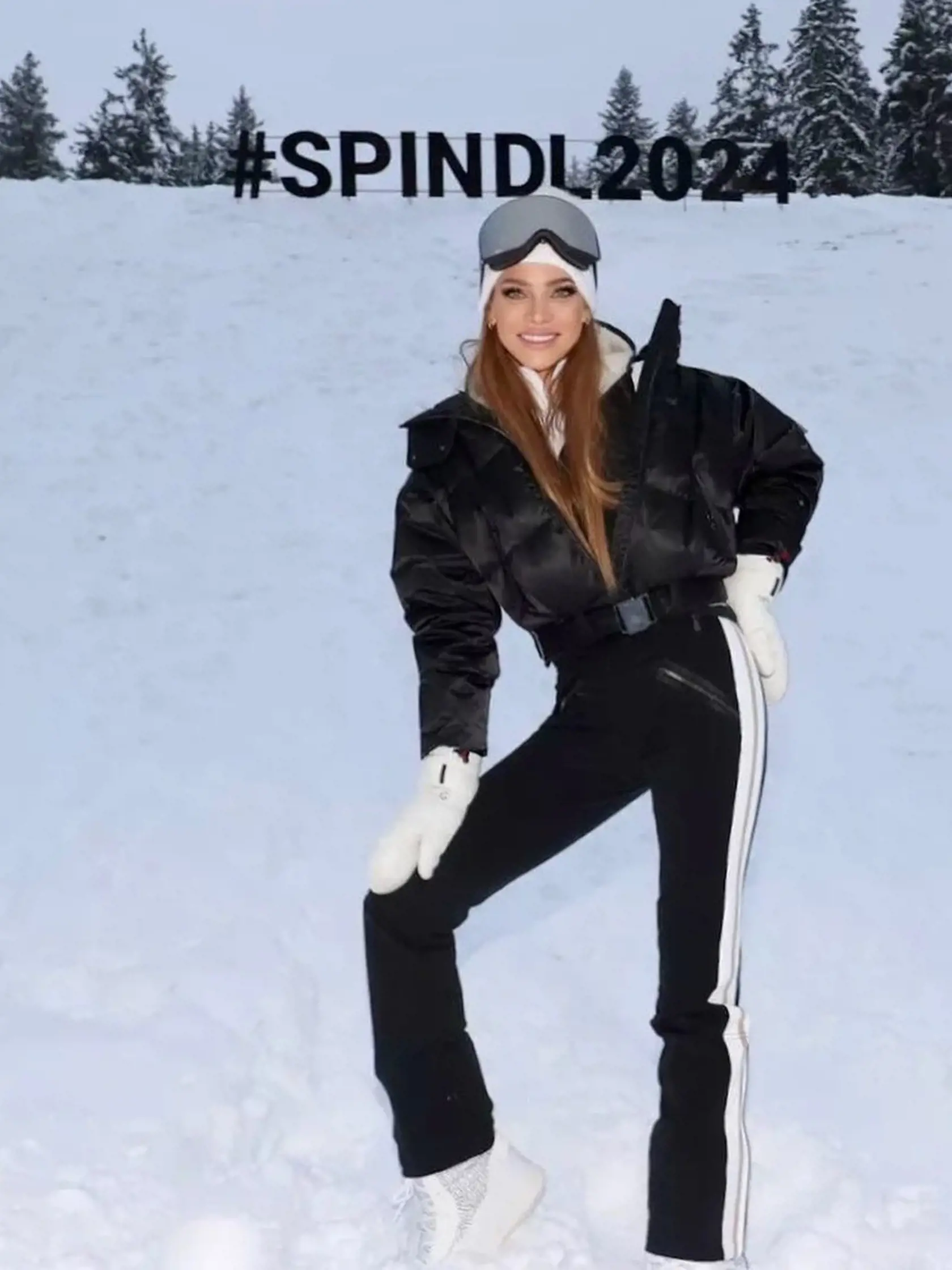 Verešová nesmela chýbať na otvorení sezóny v Špindlerůvom Mlýne.