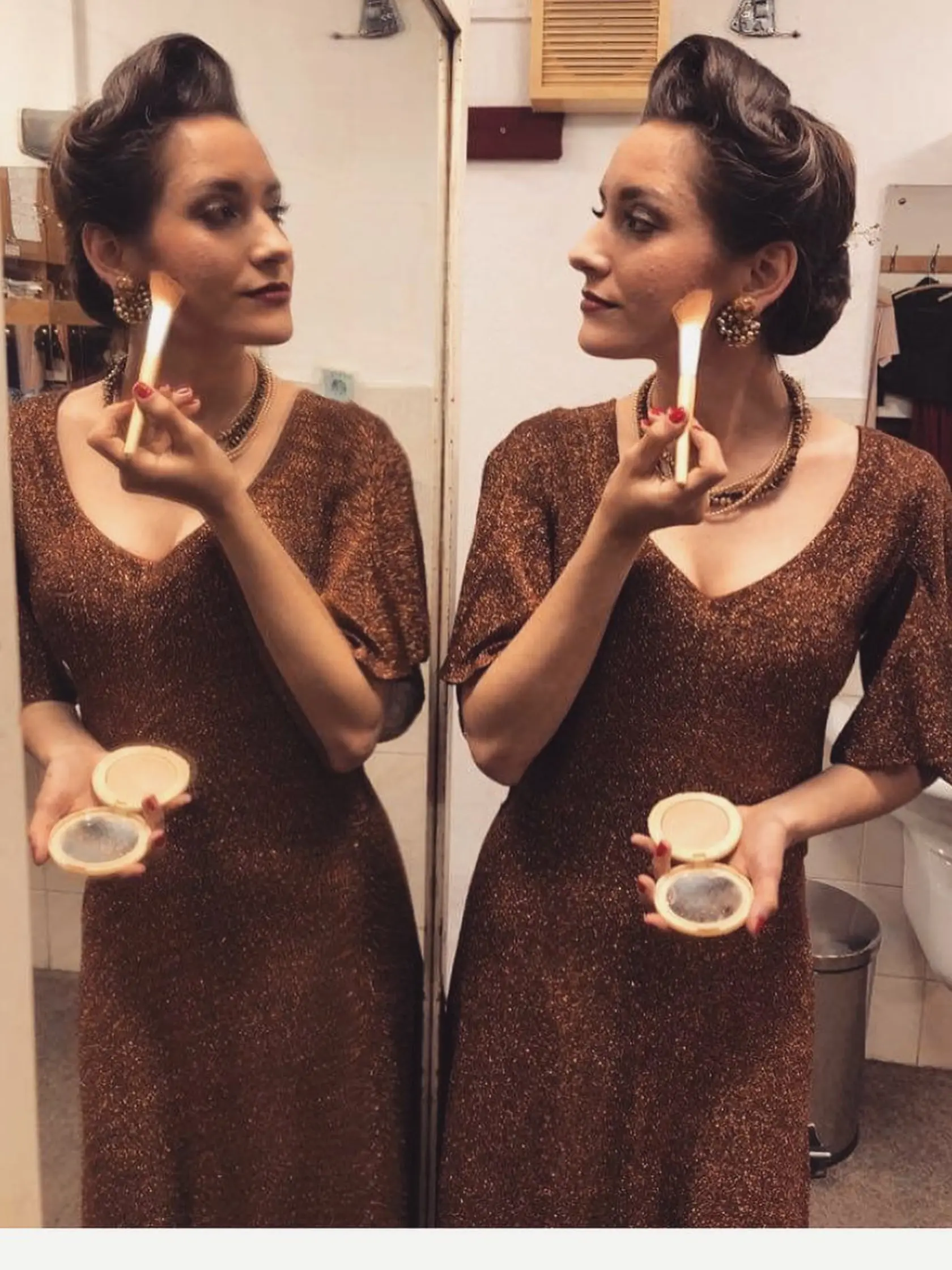 Barbora Bezáková v dobovom kostýme.