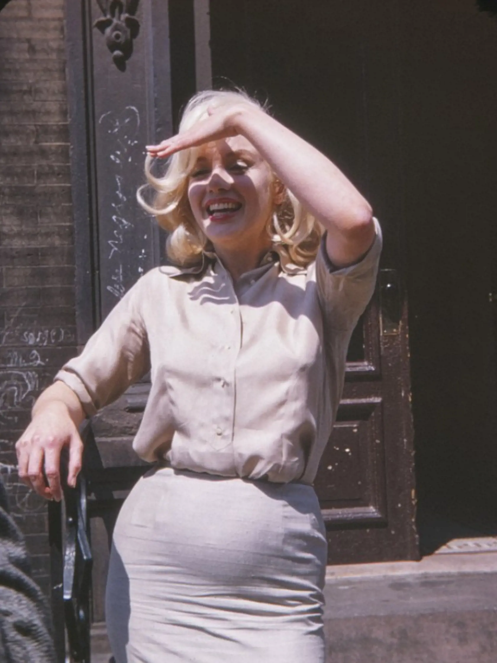Marilyn bola údajne na fotografiách v rannom štádiu tehotenstva.