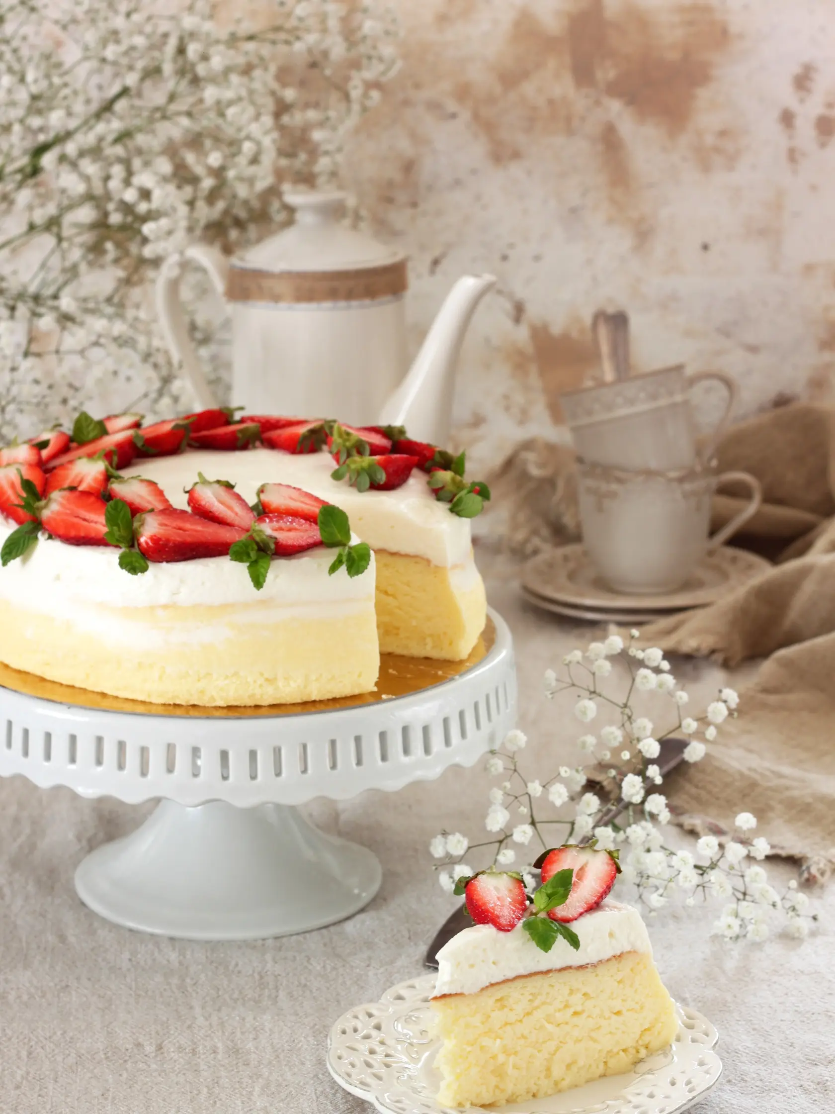 Japonský cheesecake