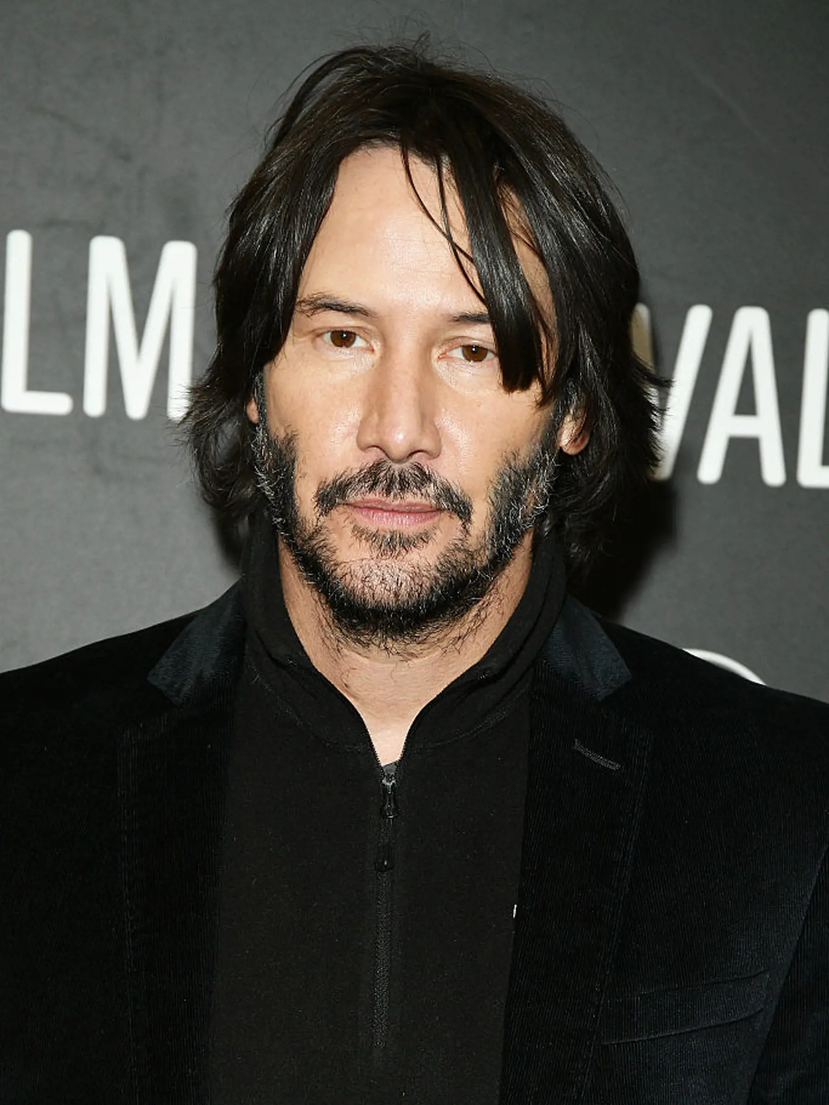 PARK CITY, UT - JANUARY 22:  Actor Keanu Reeves attends the "To The Bone" Premiere on day 4 of the 2017 Sundance Film Festival at Eccles Center Theatre on January 22, 2017 in Park City, Utah.  (Photo by Nicholas Hunt/Getty Images for Sundance Film Festival)