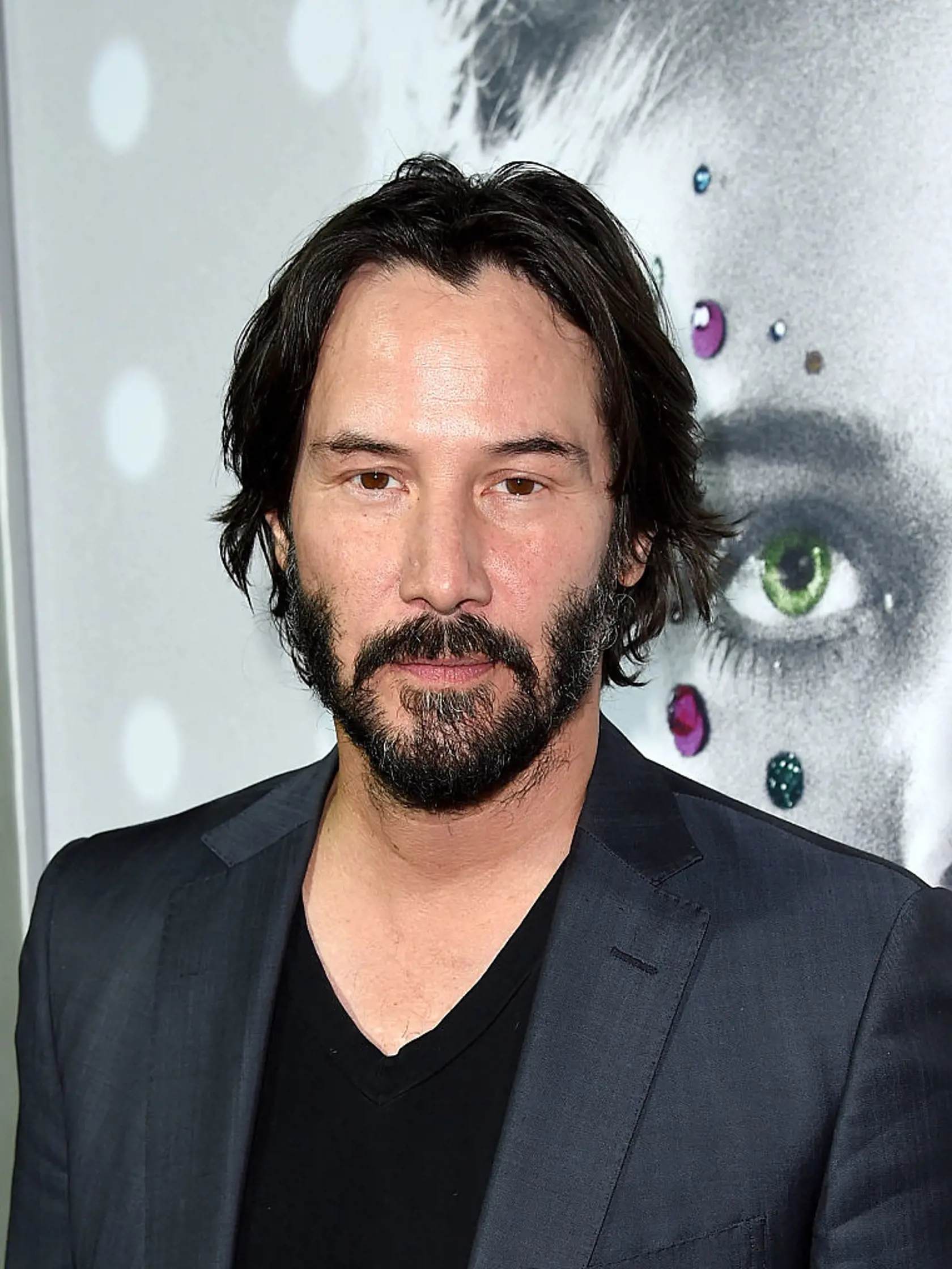 LOS ANGELES, CA - JUNE 14:  Actor Keanu Reeves arrives at the premiere of Amazon's "The Neon Demon" at the Arclight Theatre on June 14, 2016 in Los Angeles, California.  (Photo by Kevin Winter/Getty Images)