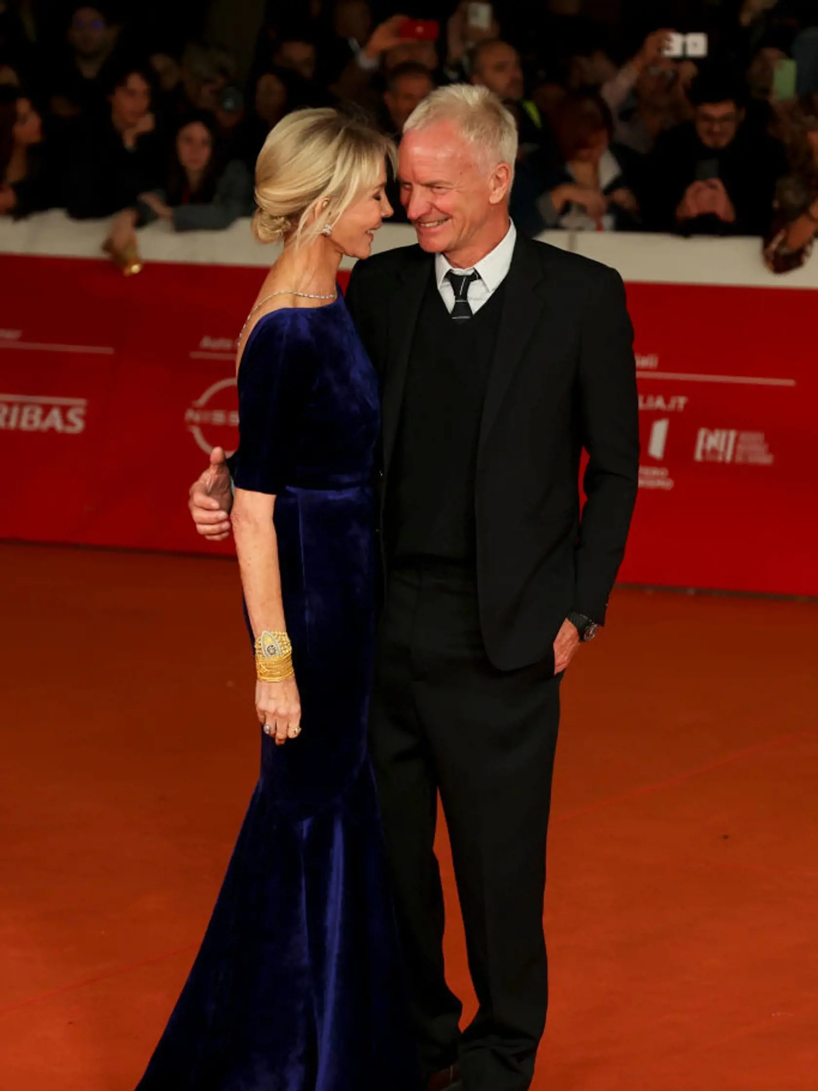 Sting a jeho manželka Trudie Styler pôsobili zamilovane aj po 30 rokoch.