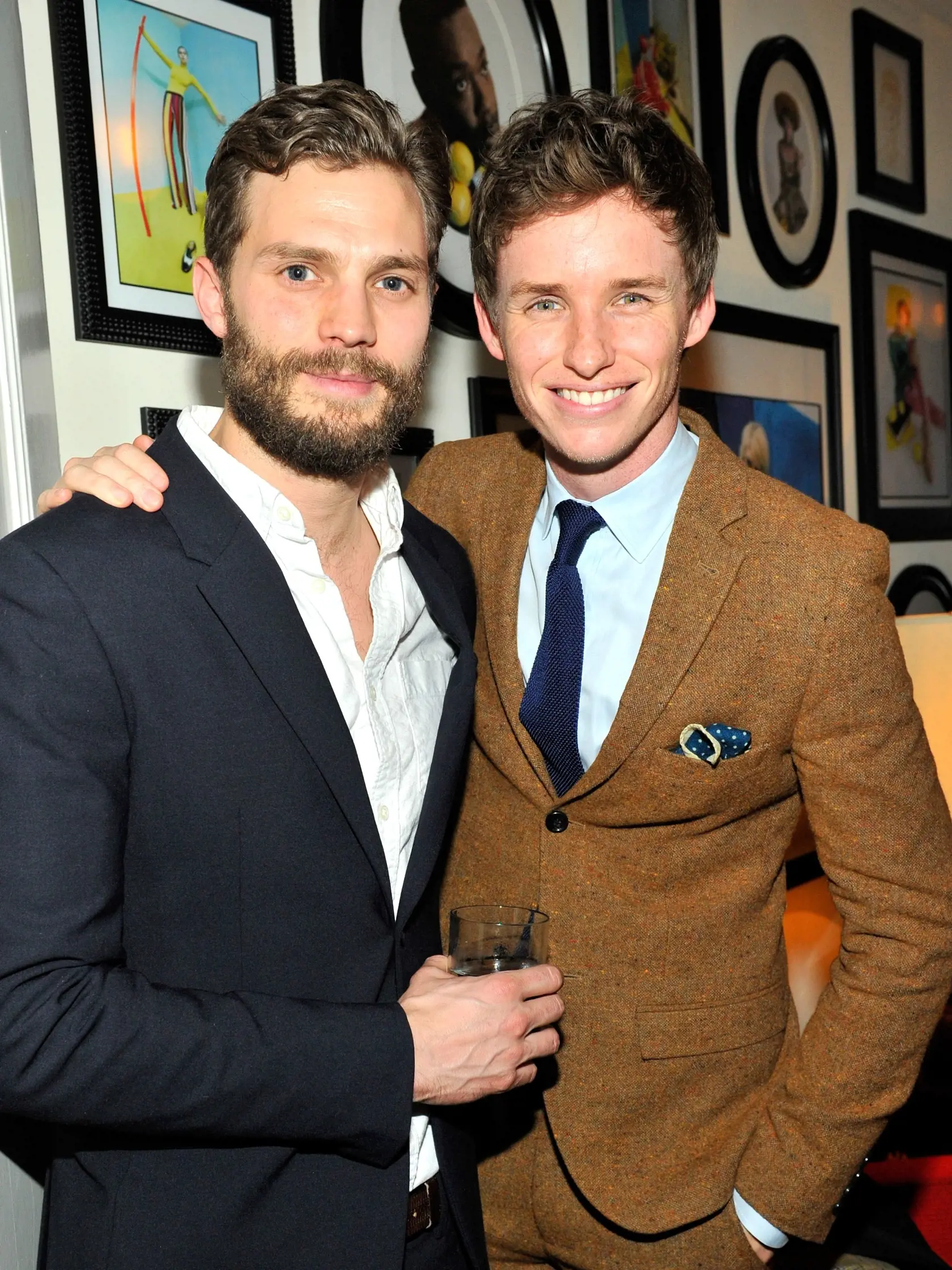 Jamie Dornan a Eddie Redmayne