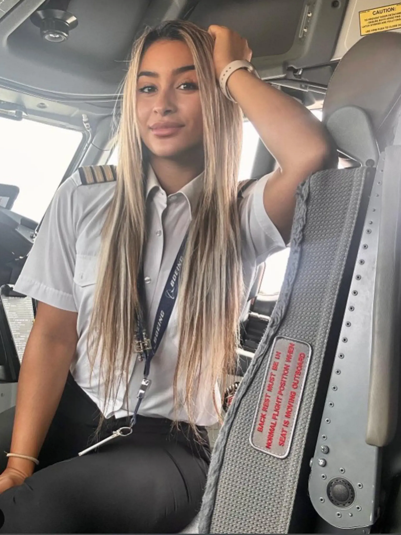 Pilotka Martha Giannakoulakou má grécko-kubánske korene.