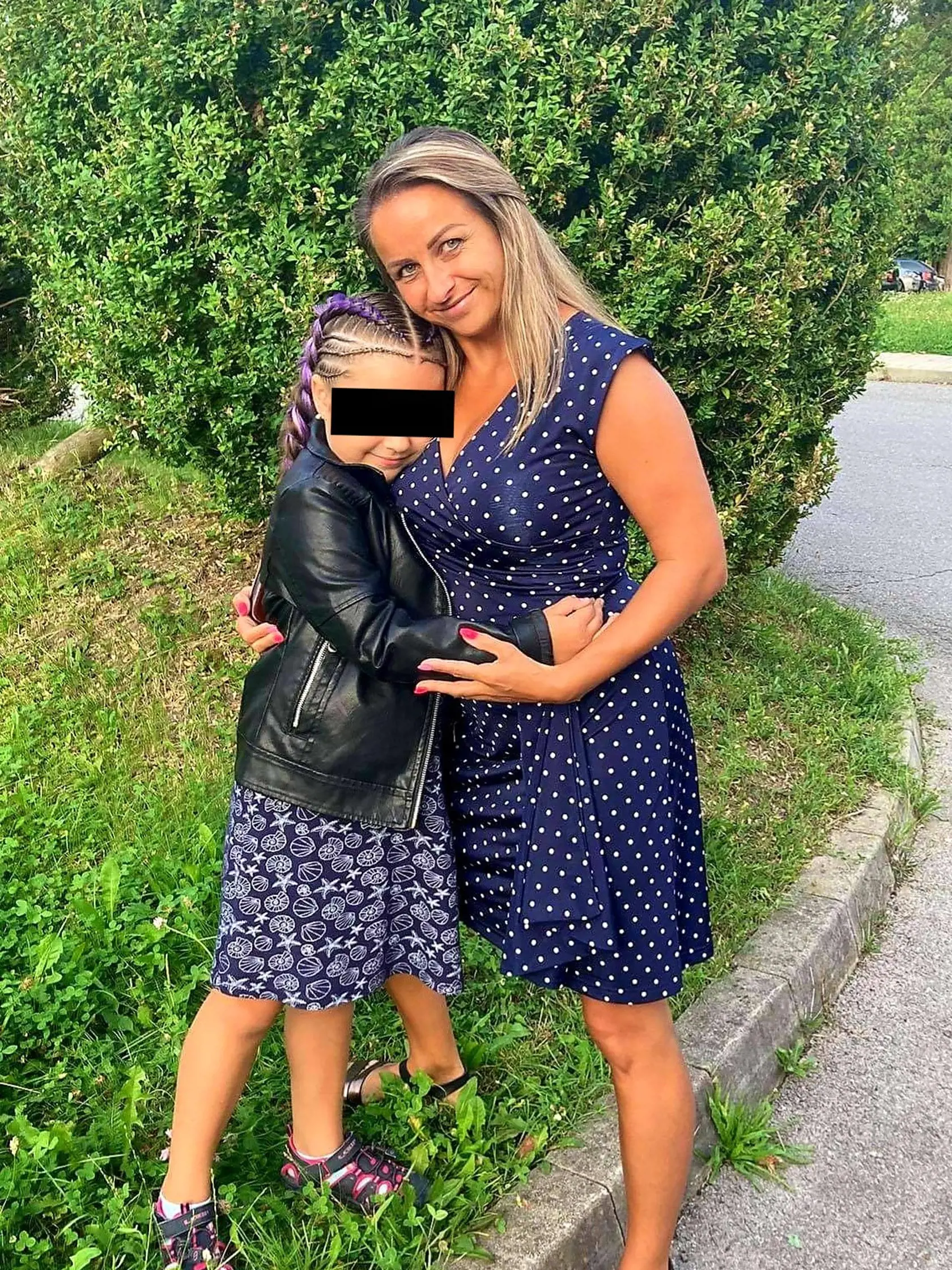 S milovanou dcérkou.