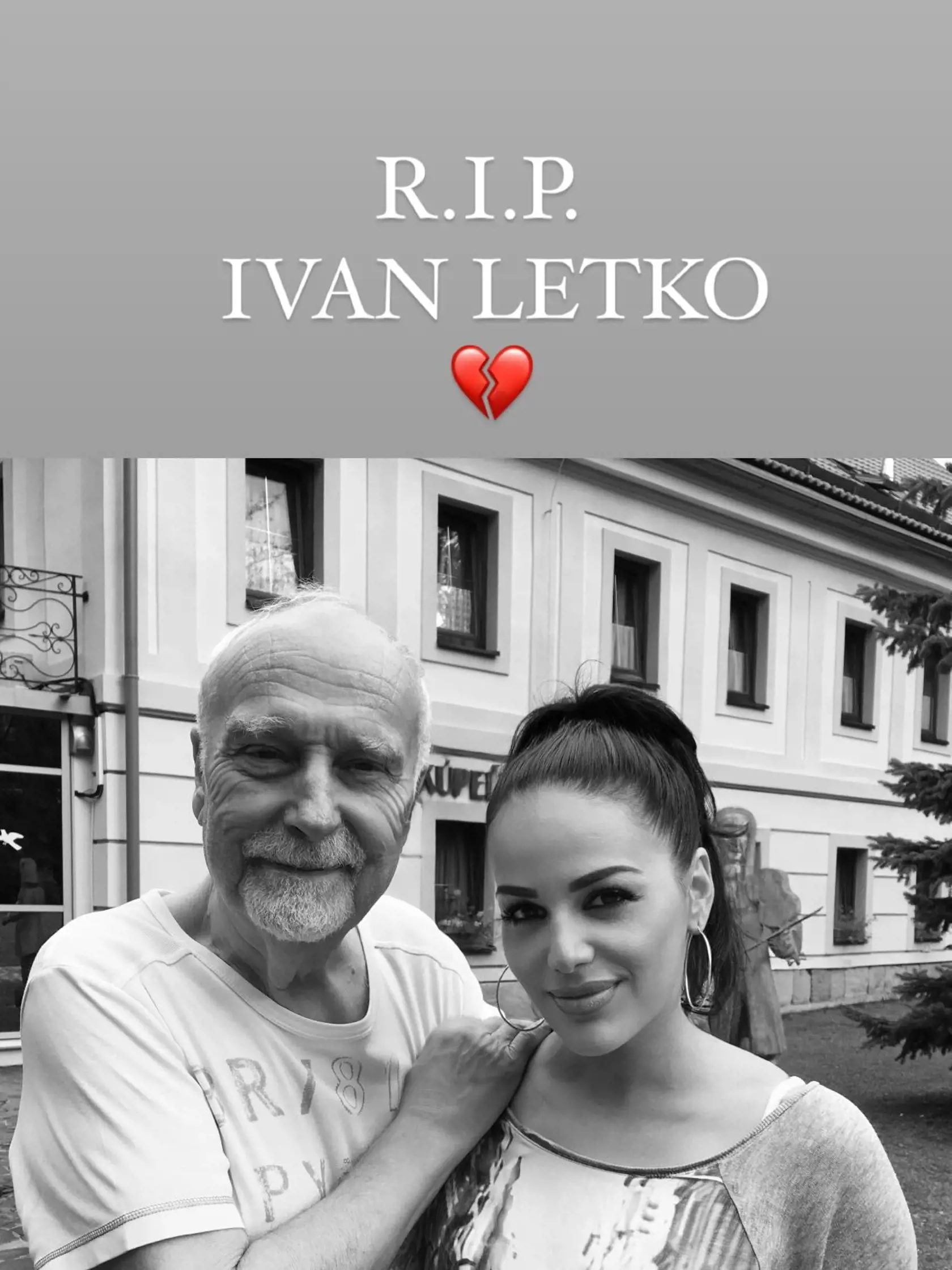 Celebrity spomínajú na Ivana Letka.
