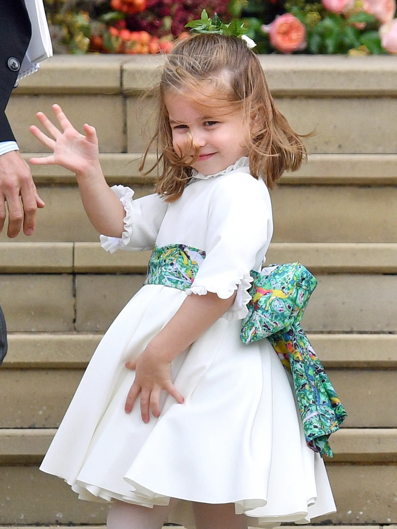 Princezná Charlotte ako trojročná.