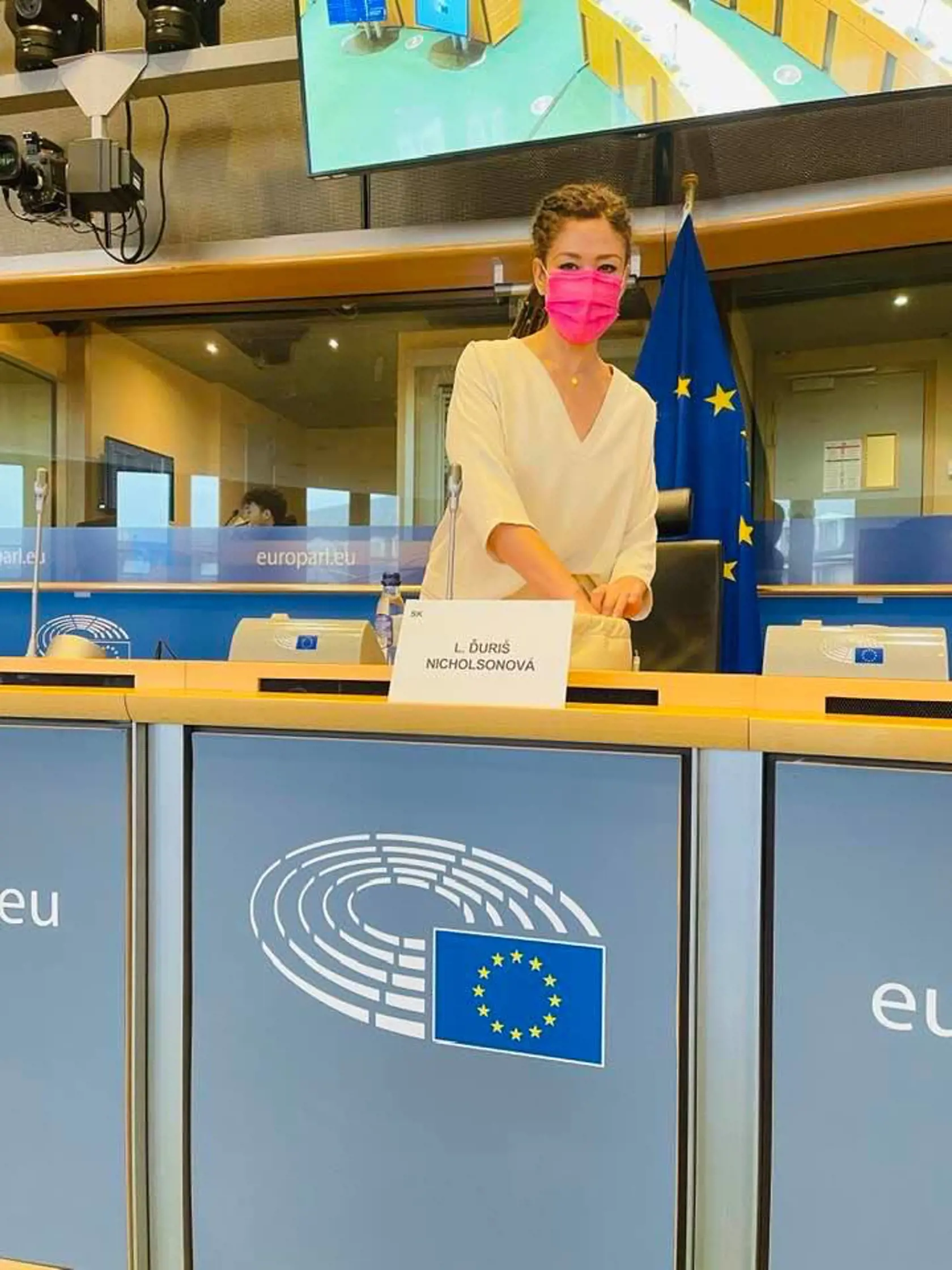 Lucia Ďuriš Nicholsonová v Europarlamente