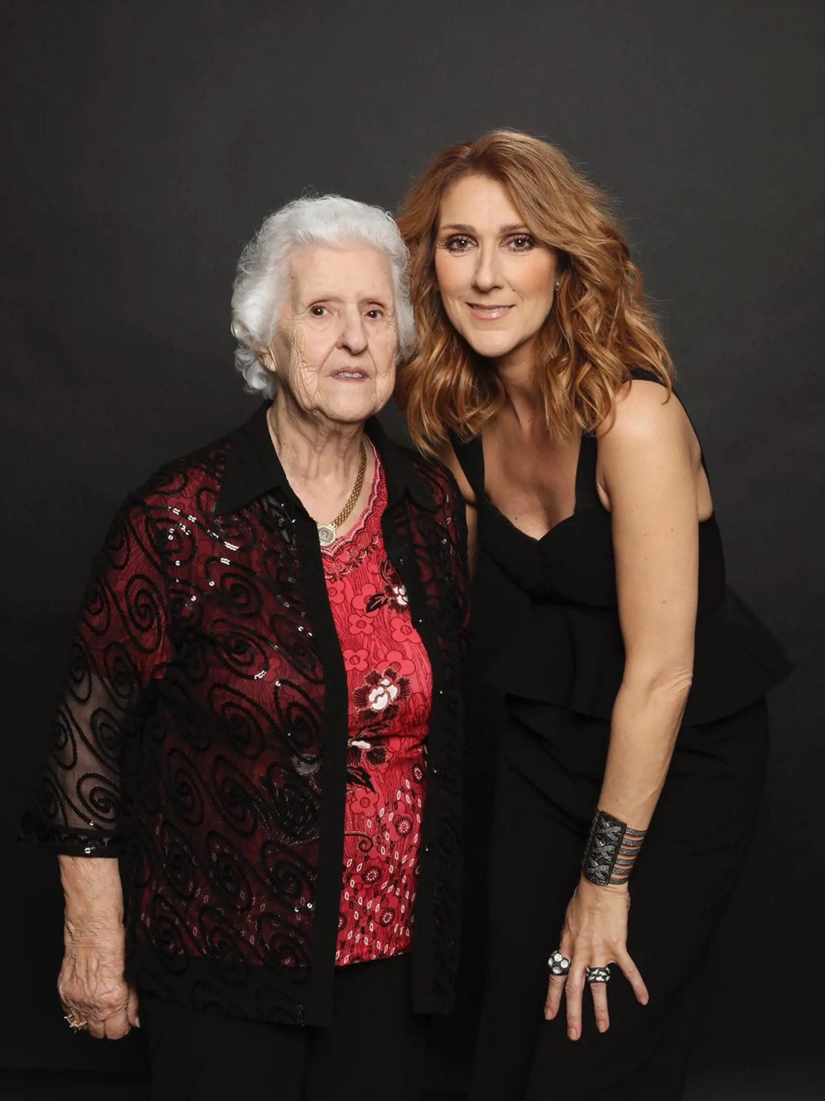 Celine Dion s matkou Therese