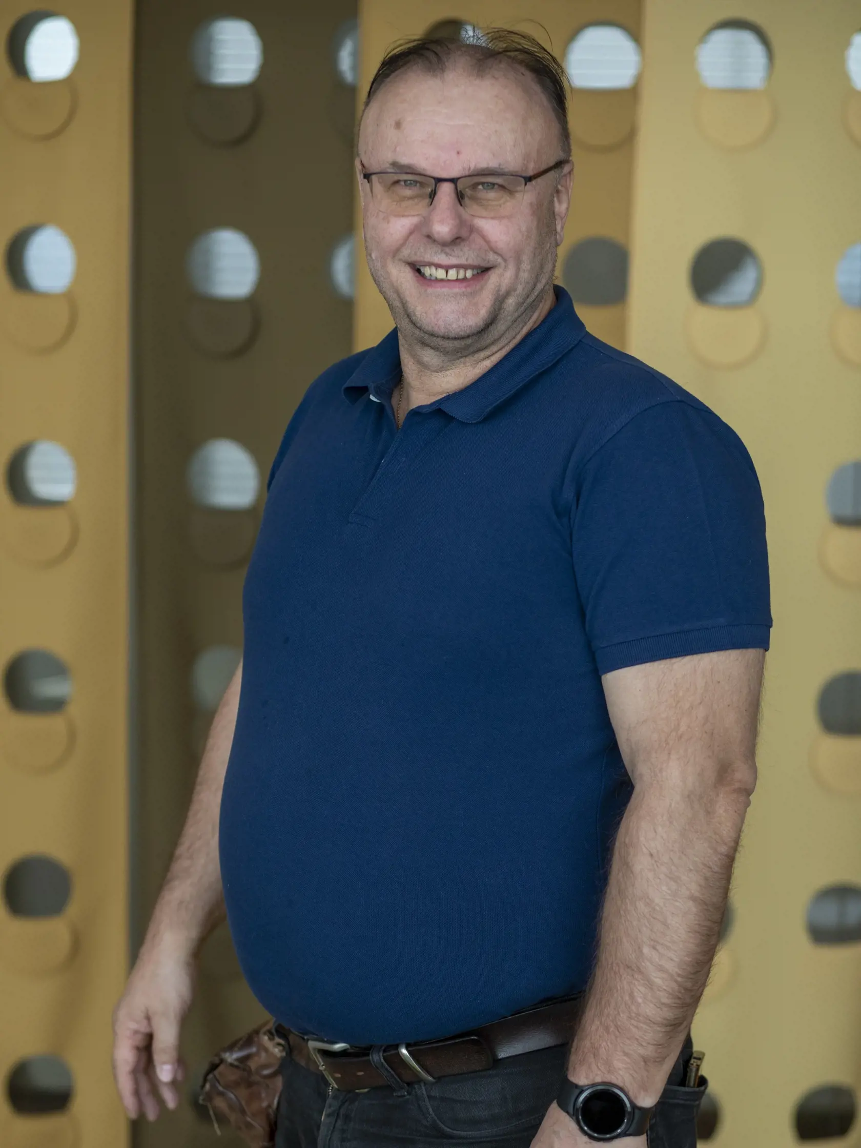 Na snímke je Ondrej Macko , odborník na IT technológie a šéfredaktor portálu TOUCHIT