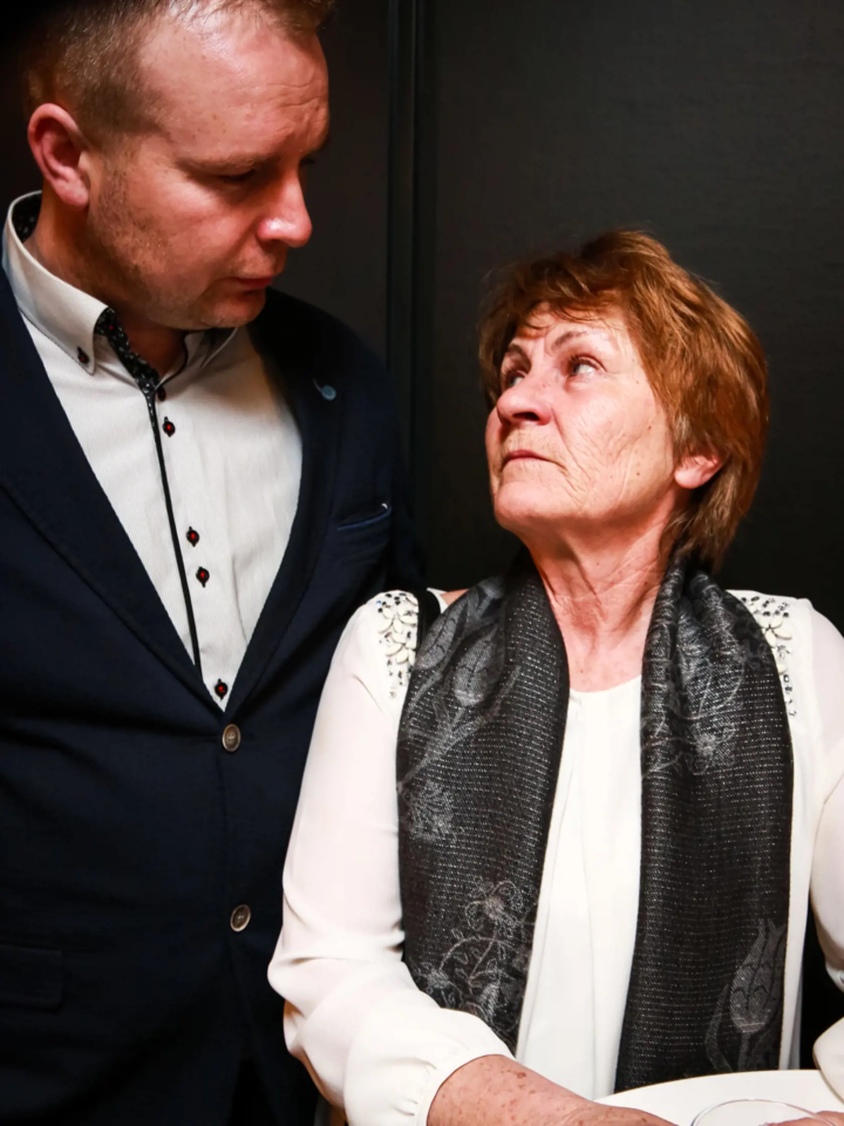 Anna Remiášová: Spolu s druhým synom Braňom, nevlastným Róbertovým bratom, našla odvahu pozrieť si film Únos.