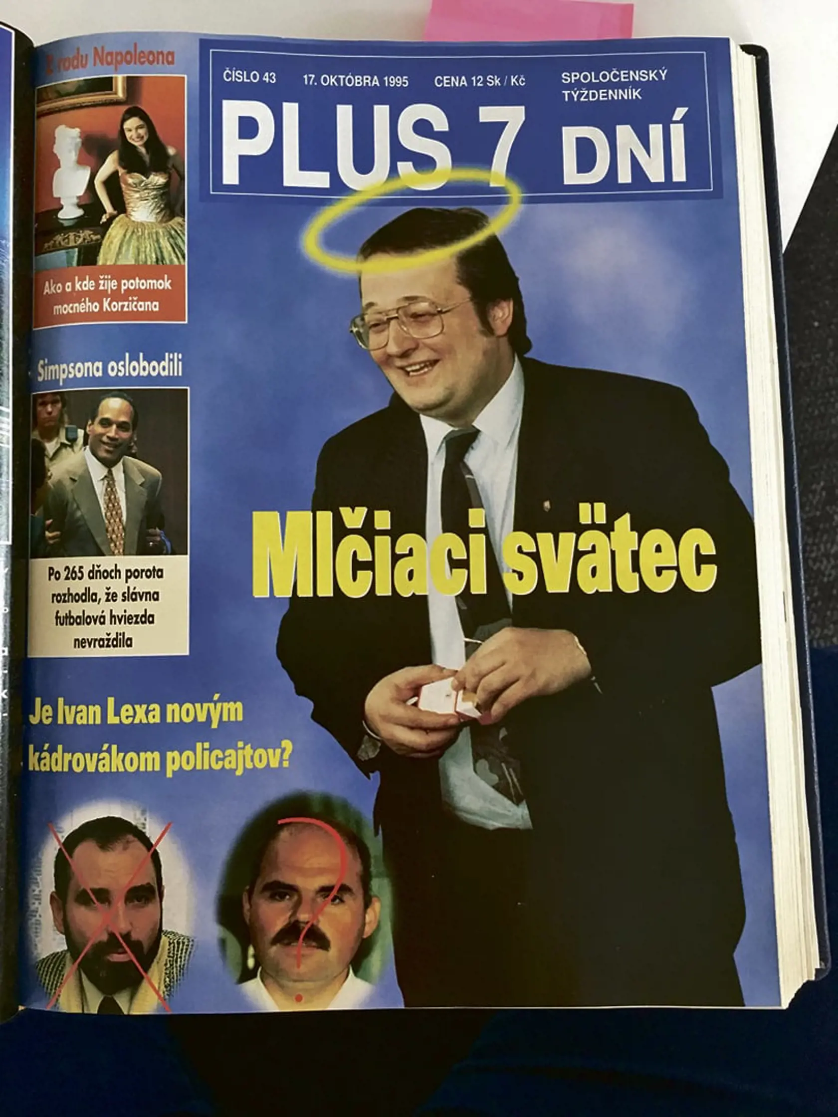 Titulka: Týždenník PLUS 7 DNÍ sa dlhodobo venoval prípadu únosu.
