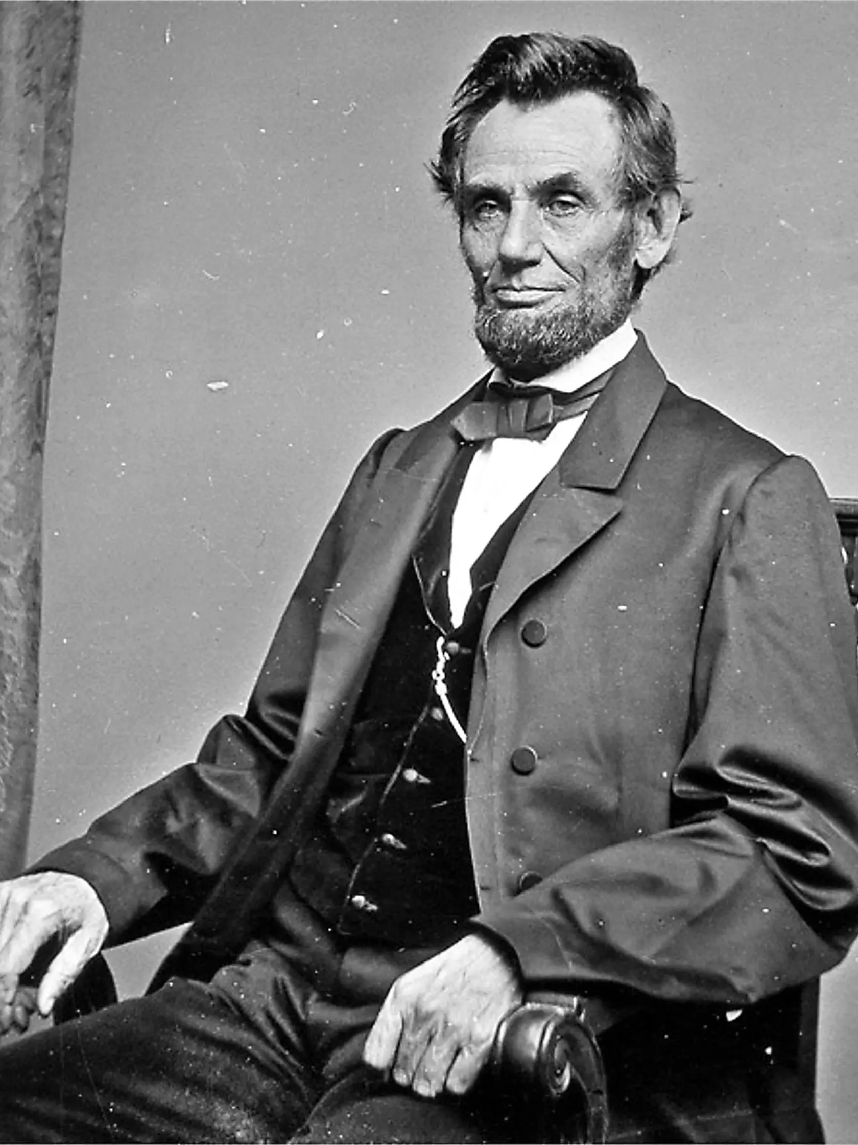 Americký prezident Abraham Lincoln.
