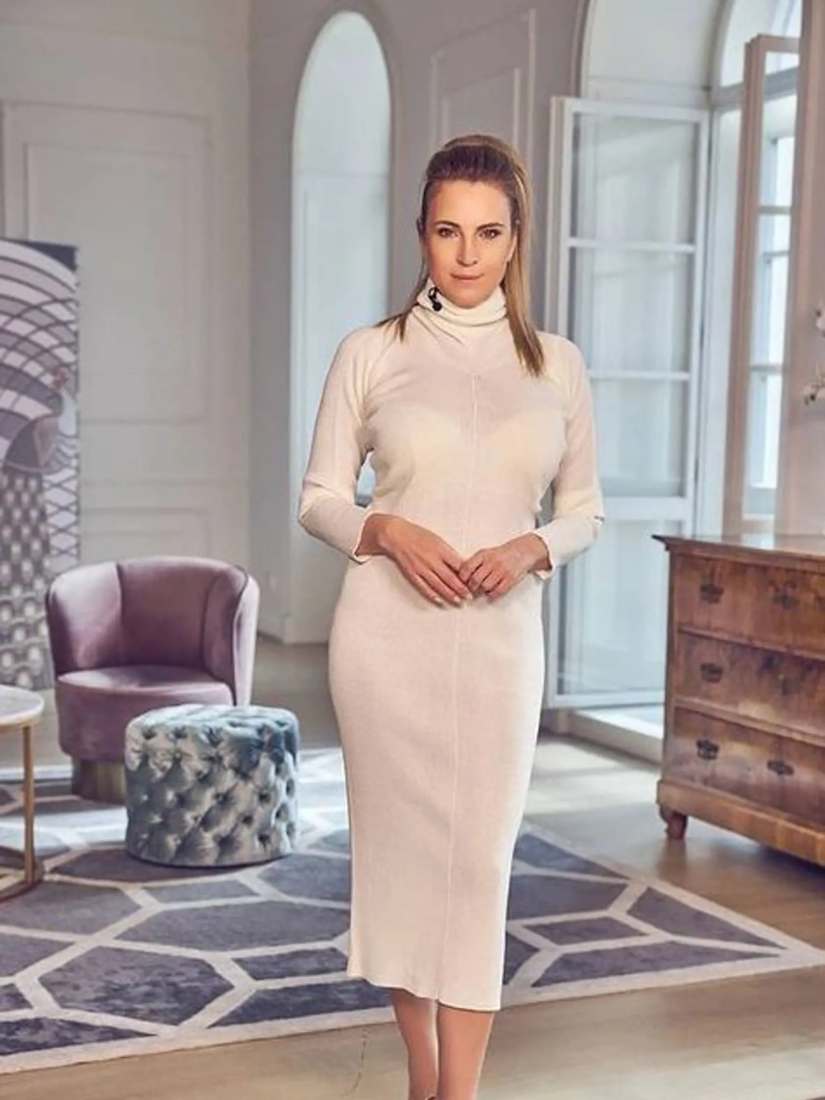 Erika Judínyová vyzerala vynikajúco.