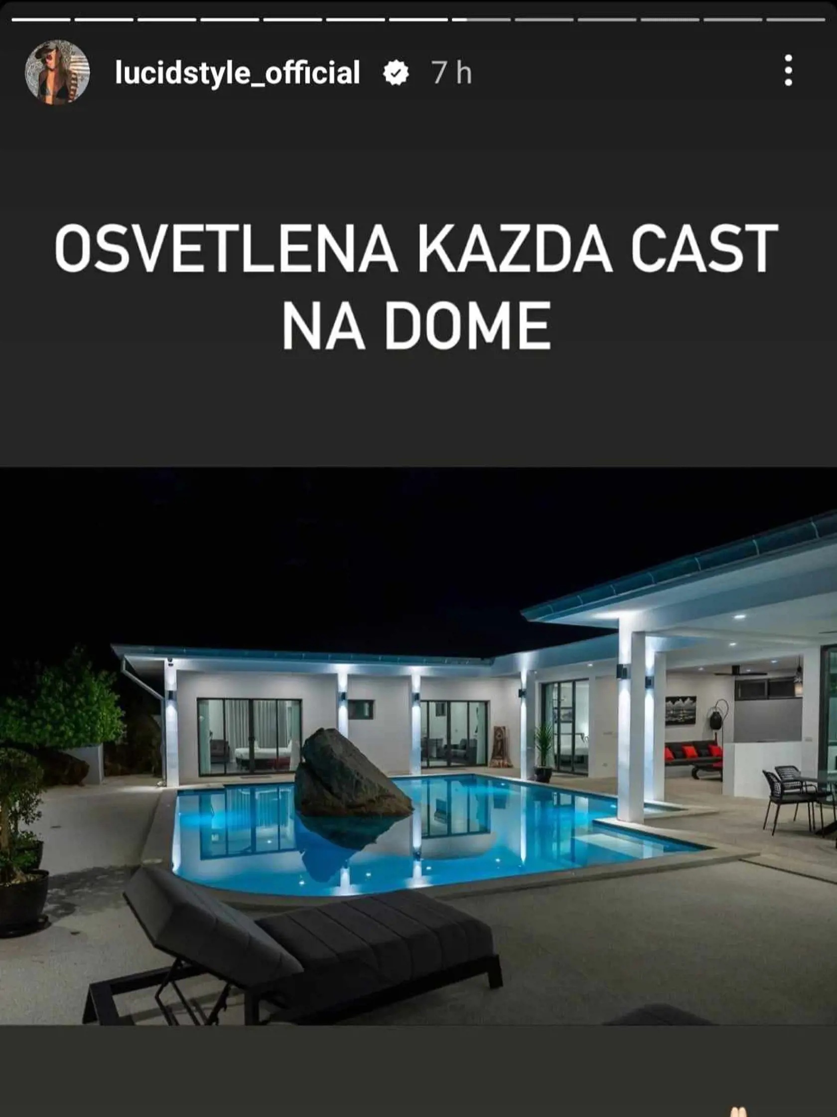 Lucid predáva svoju vilu v Thajsku.