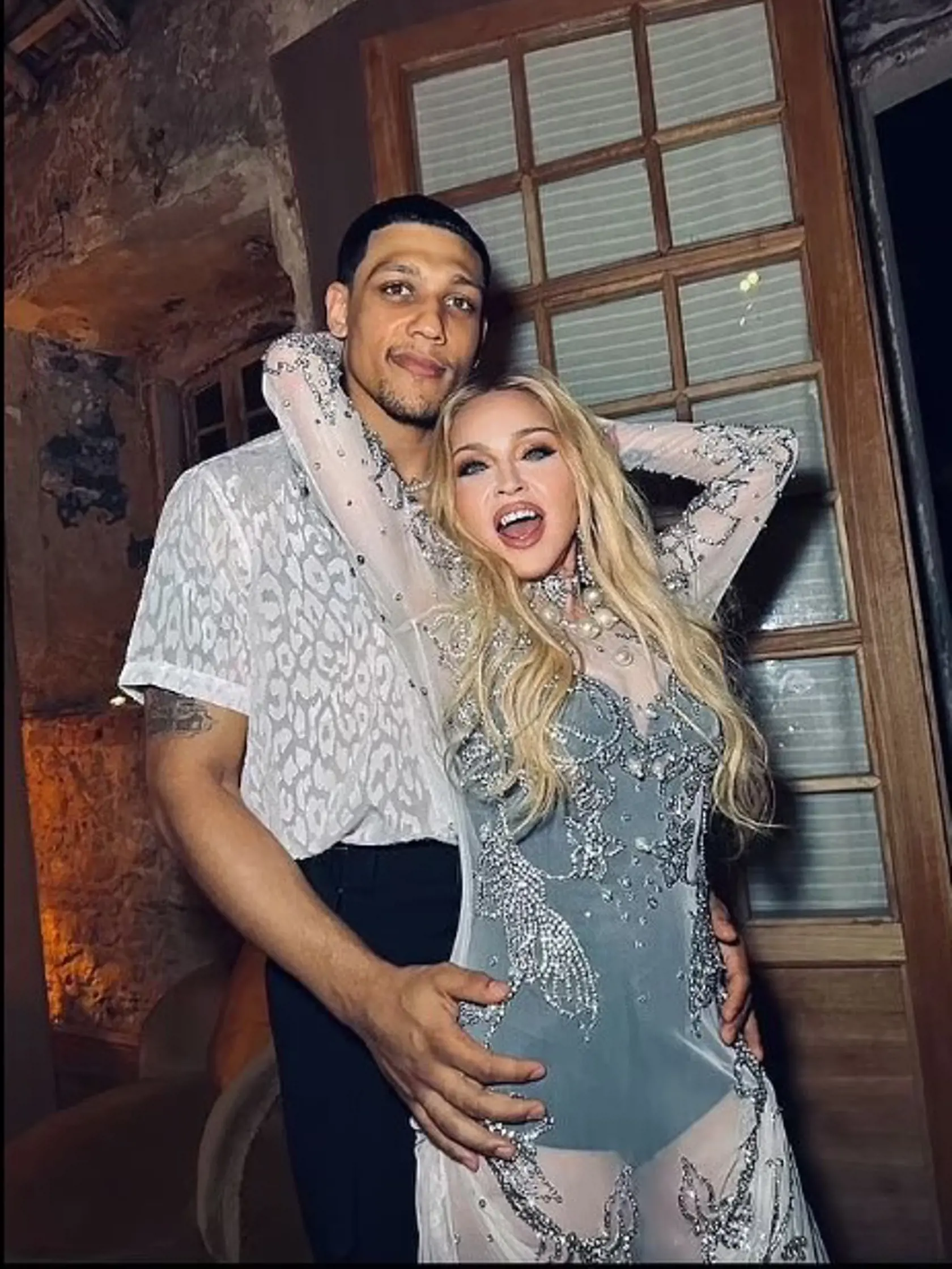 Madona si oslavu užila po boku svojho nového milenca (29).