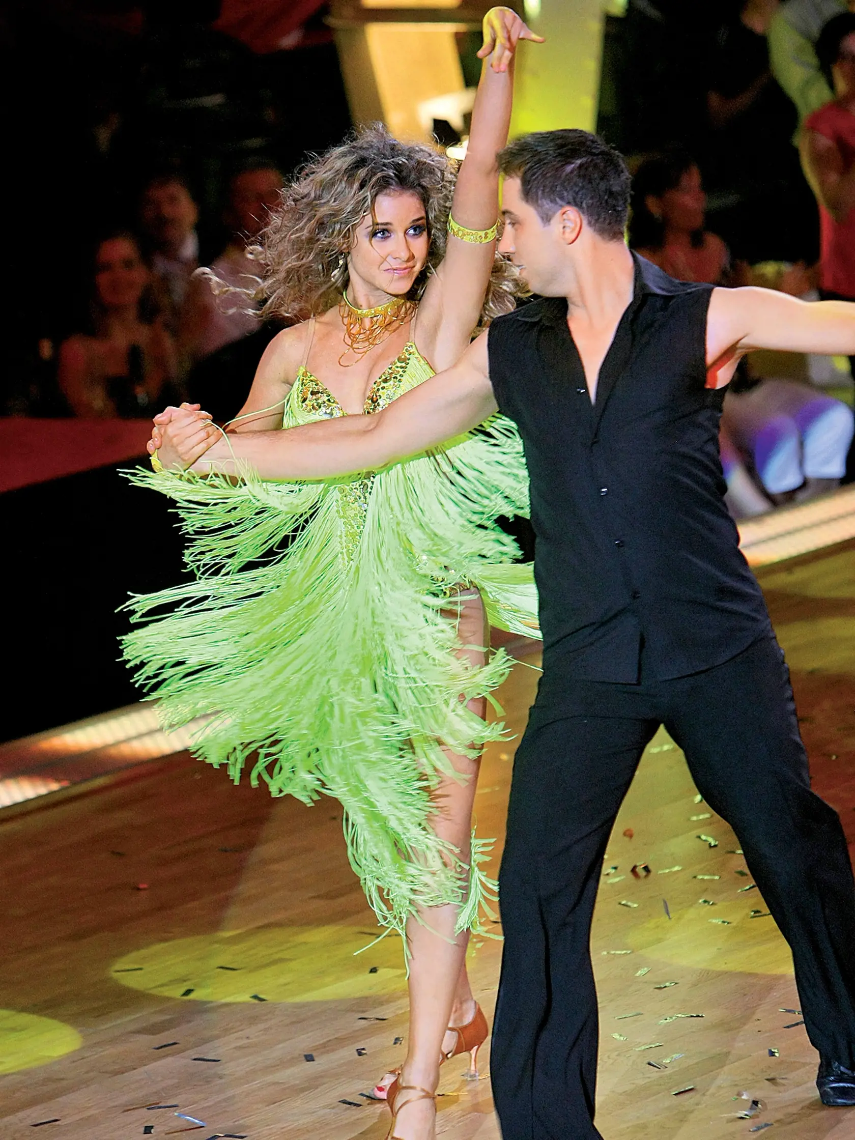 Nela Pocisková, speváčka a herečka, tanec, Let's dance, tancovanie, Peter Modrovský, tanečník
foto: Július Dubravay
uverejnené: Báječná žena 24/2010
pôvodný súbor:IMG_foto Julius Dubravay_0173421.eps