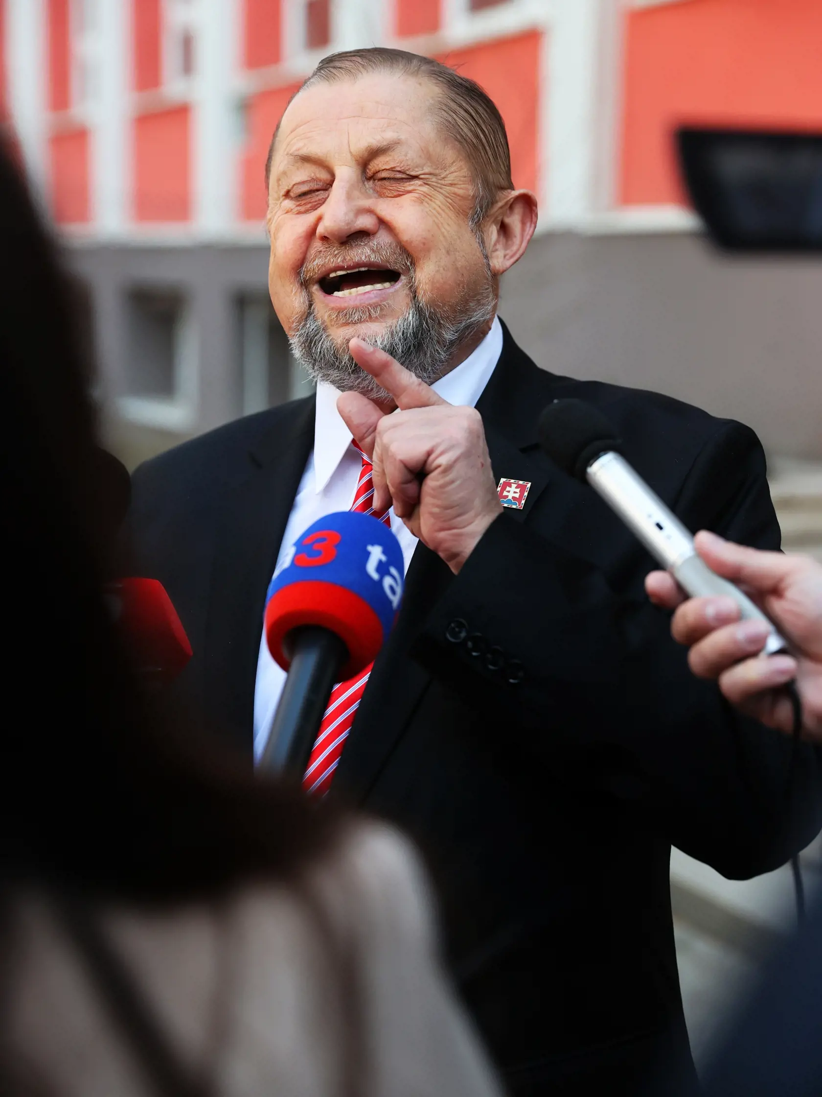Štefan Harabin odovzdal svoj hlas.