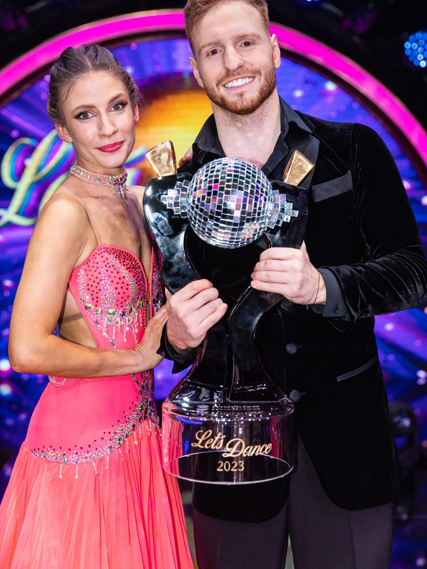 Finále tanečnej súťaže "Let's Dance 2023" v Bratislave. 