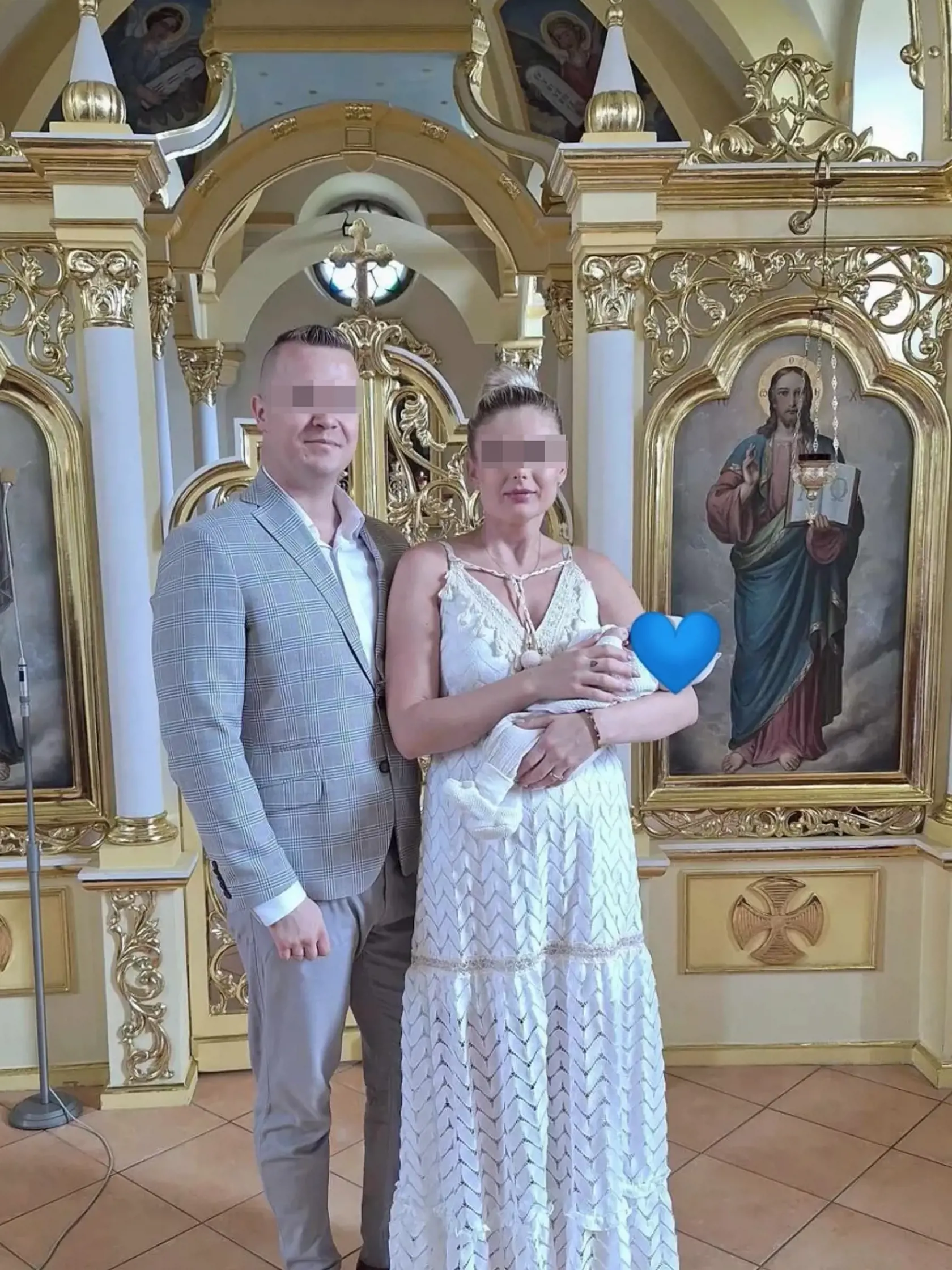 Adamka pokrstili 29. septembra.