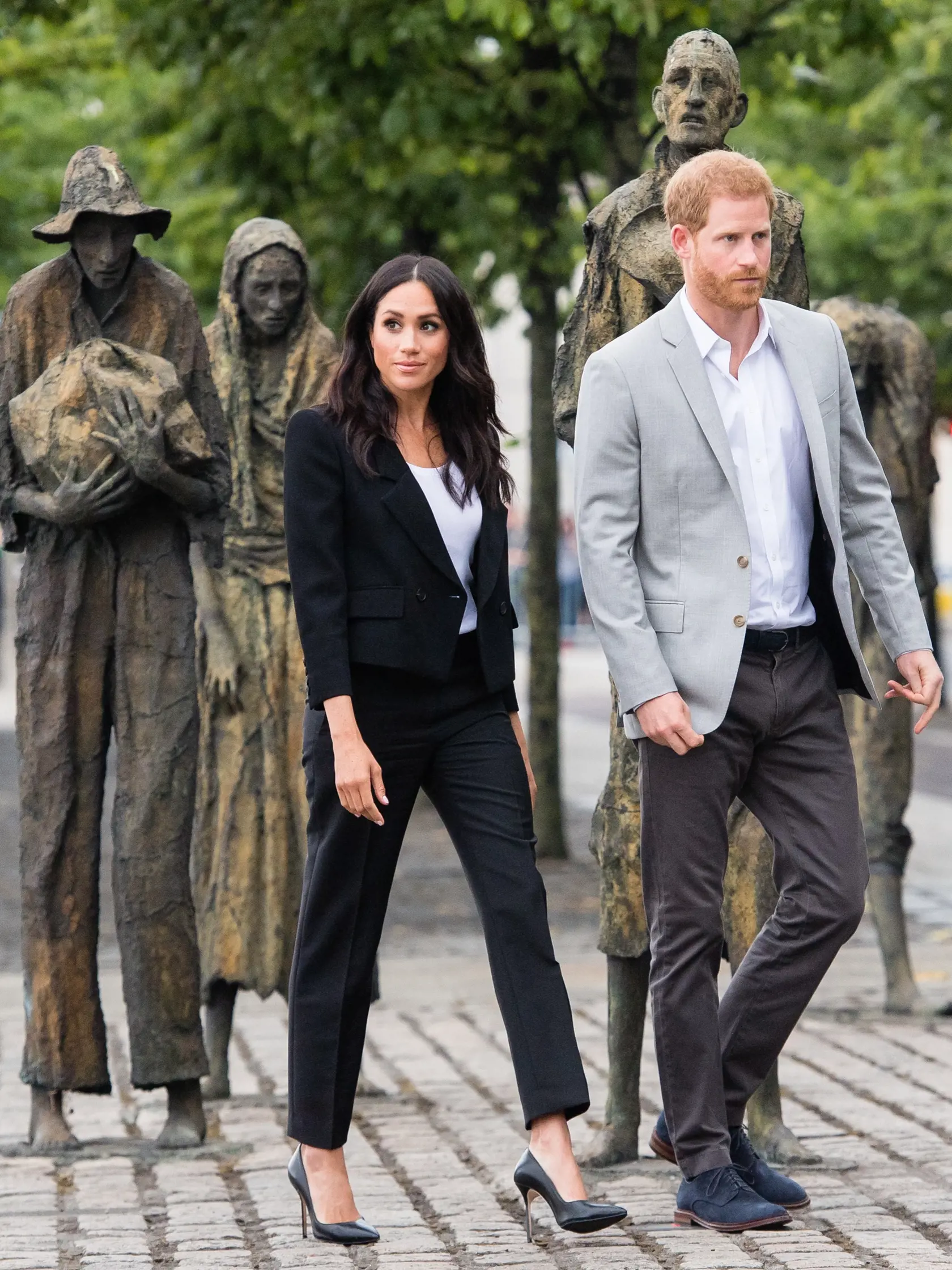 Vojvodkyňa Meghan a jej manžel, princ Harry, navštívili írsky Dublin.