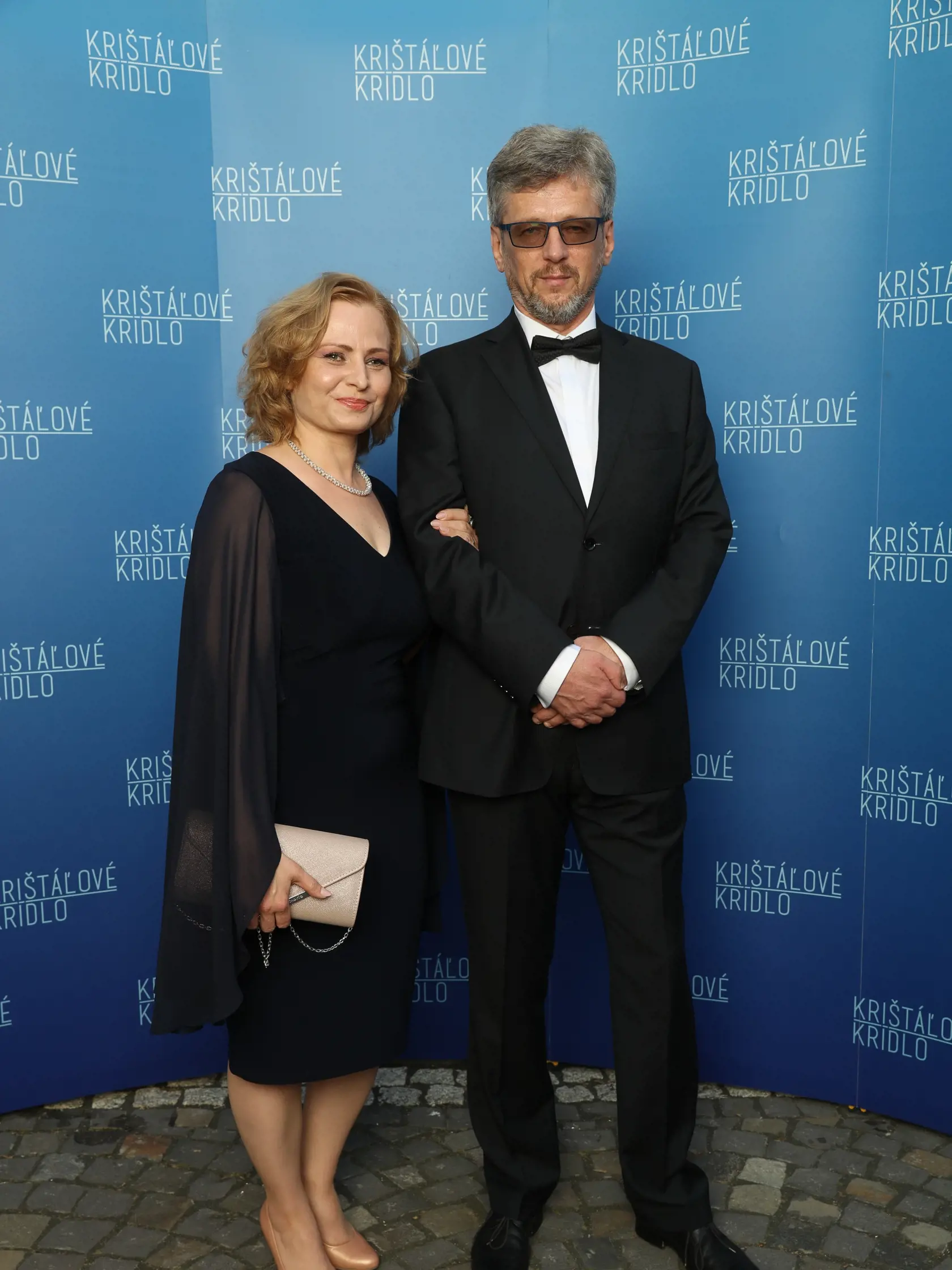 Marián Andričík s manželkou Markétou. Pán Marián získal cenu v kategórii Publicistika a literatúra.