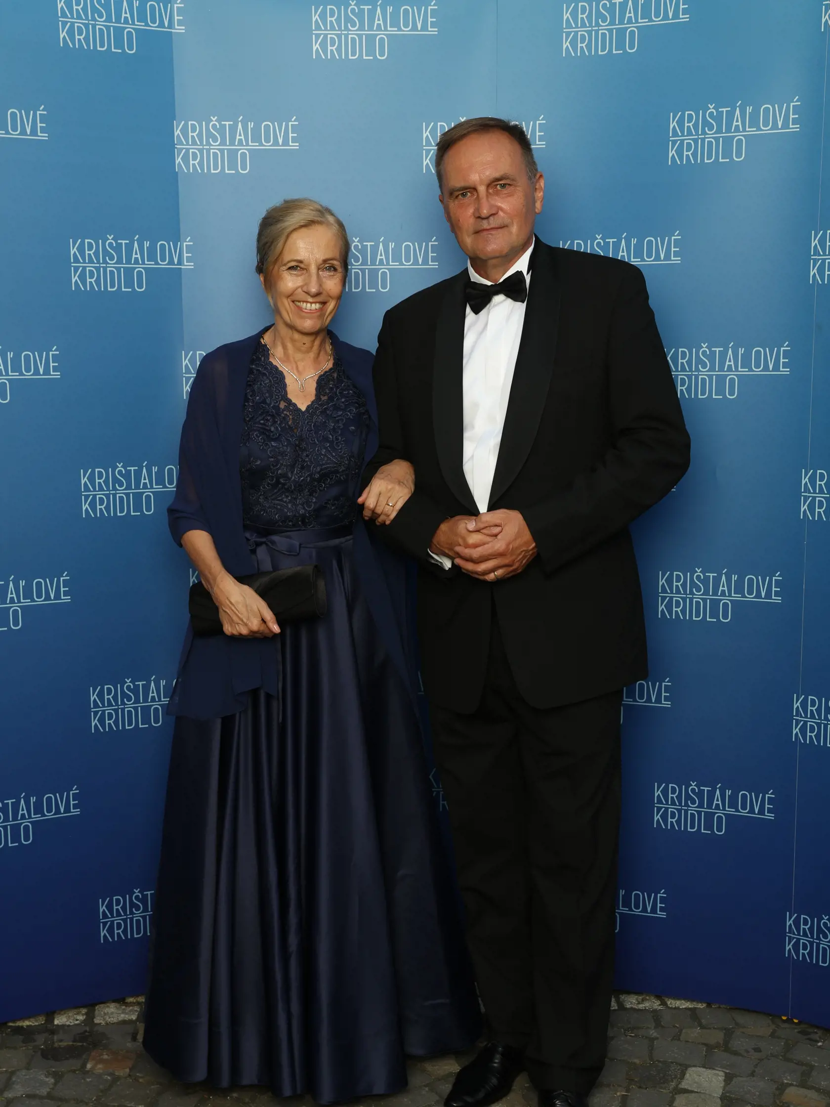 Daniela Ostatníková s manželom. Dostala mimoriadne ocenenie.