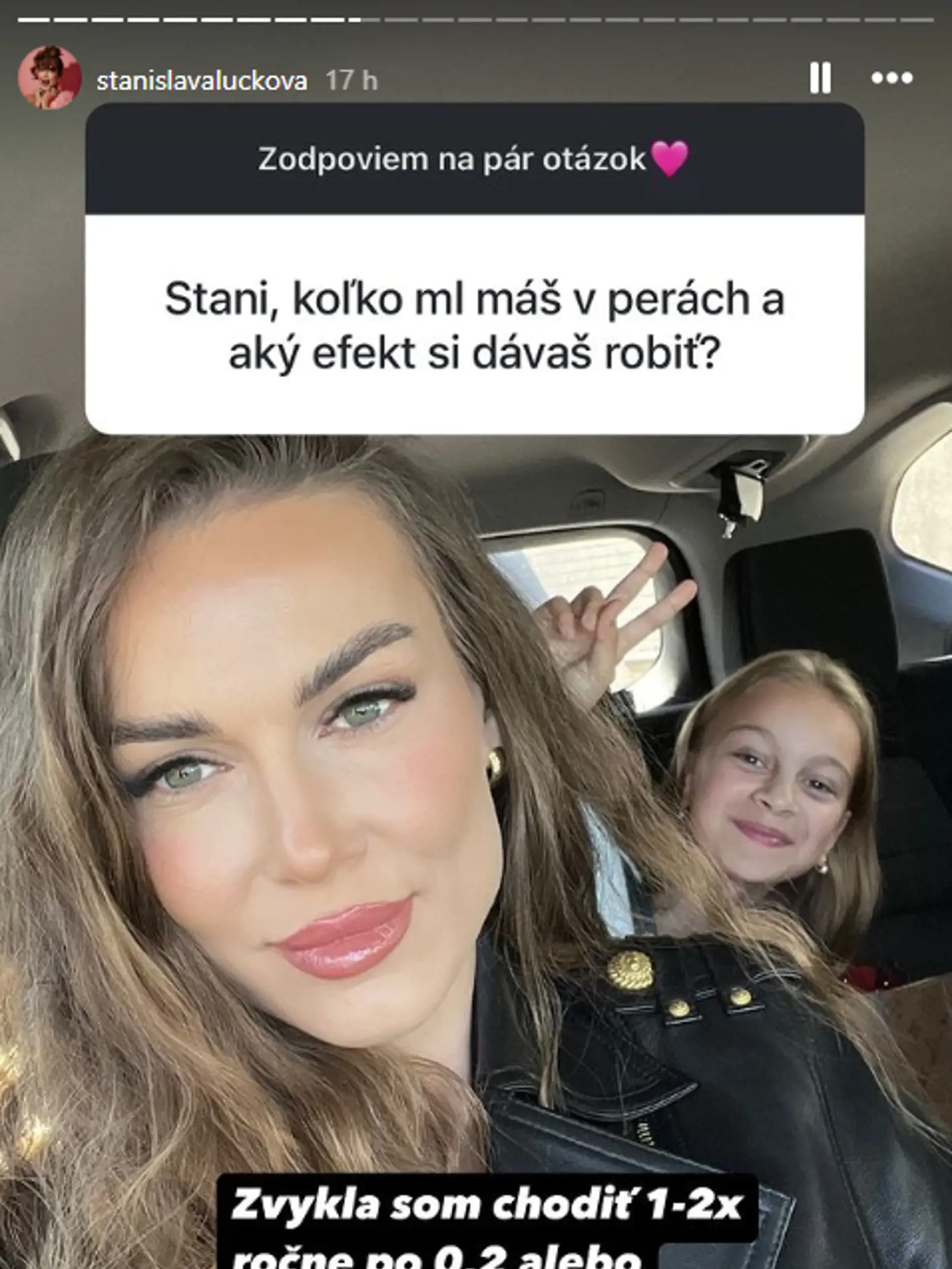 Stanka odpovedala na otázky fanúšikov.