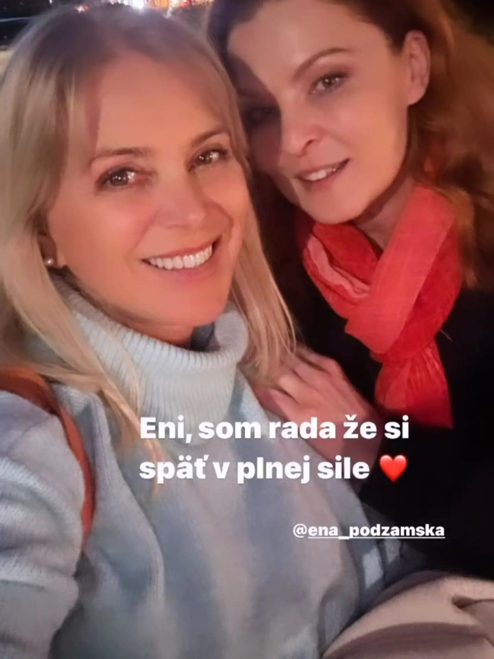 Zuzana Vačková sa vyjadrila k stavu svojej kamarátky Eleny Podzámskej.