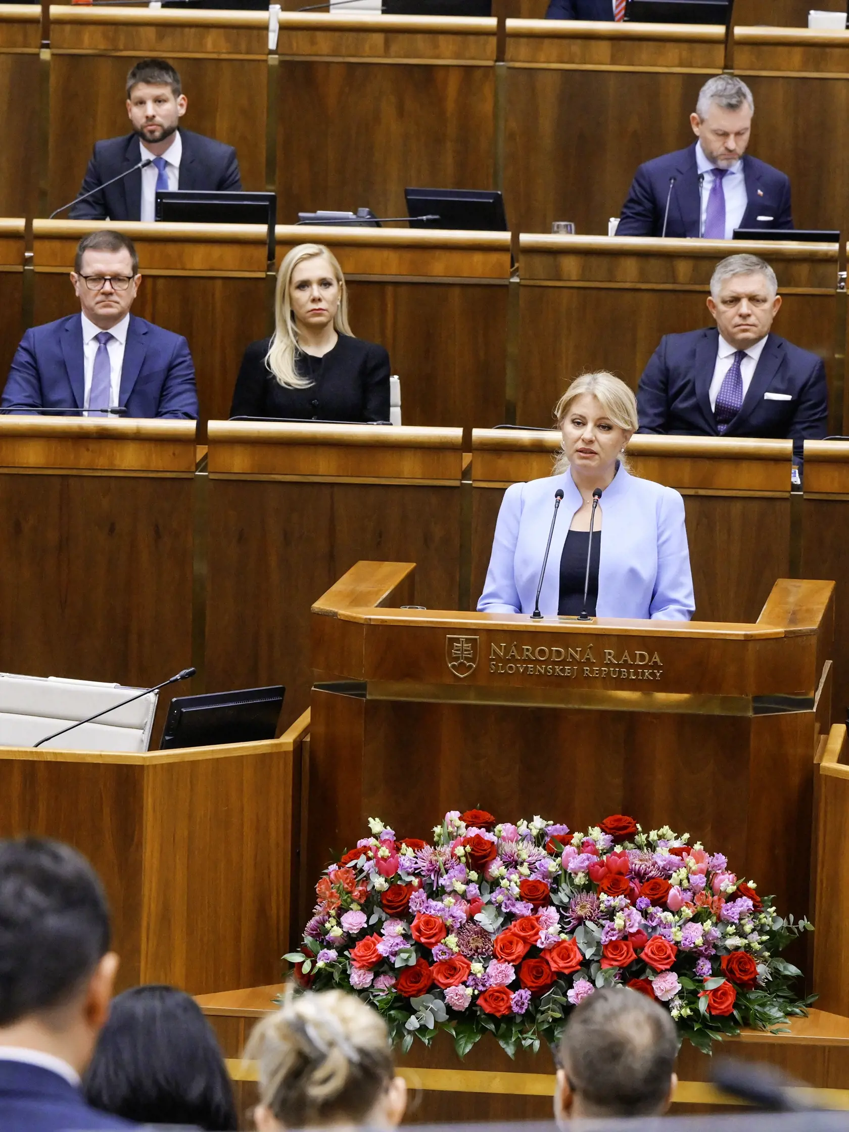 Prezidentka Zuzana Čaputová požiadala o vystúpenie v Národnej rade, kde upozornila, že naprí­­klad pripravovaná novela Trestného zákona môže byť v kolízii s ústavou.