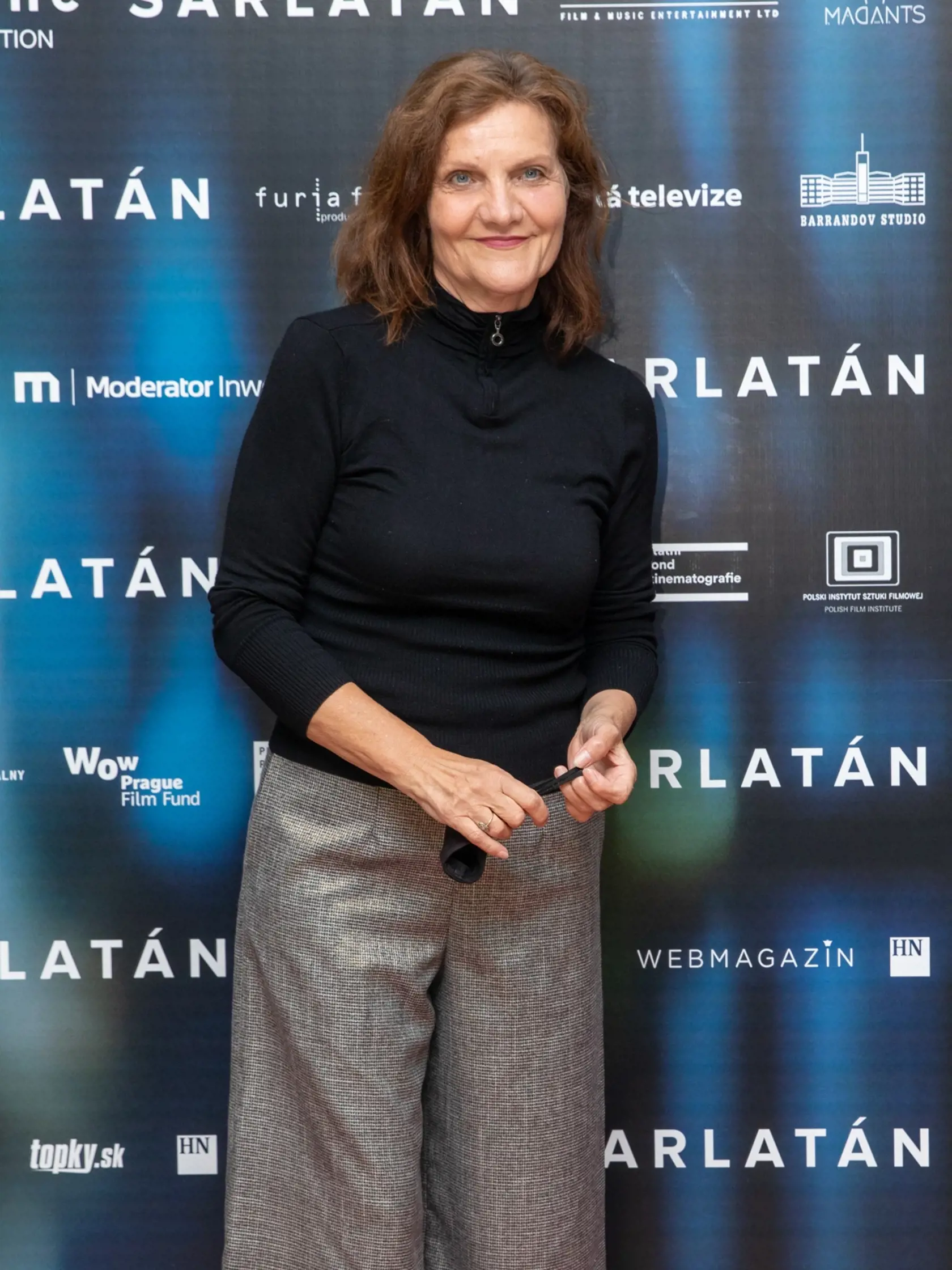 Herečka Jana Oľhová