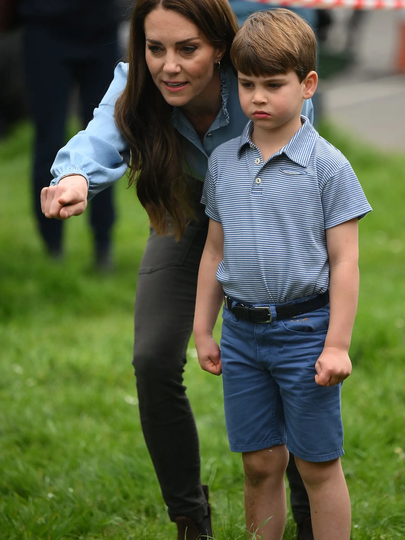 Princezná Kate so svojím najmladším potomkom, princom Louisom