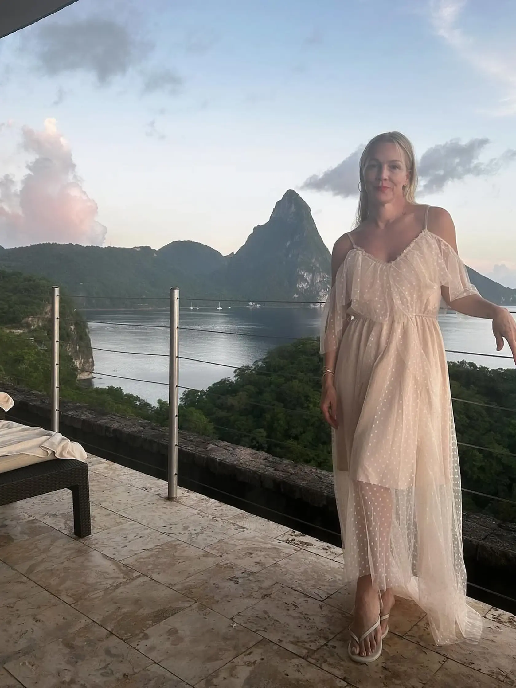 Jennie Garth na dovolenke. 