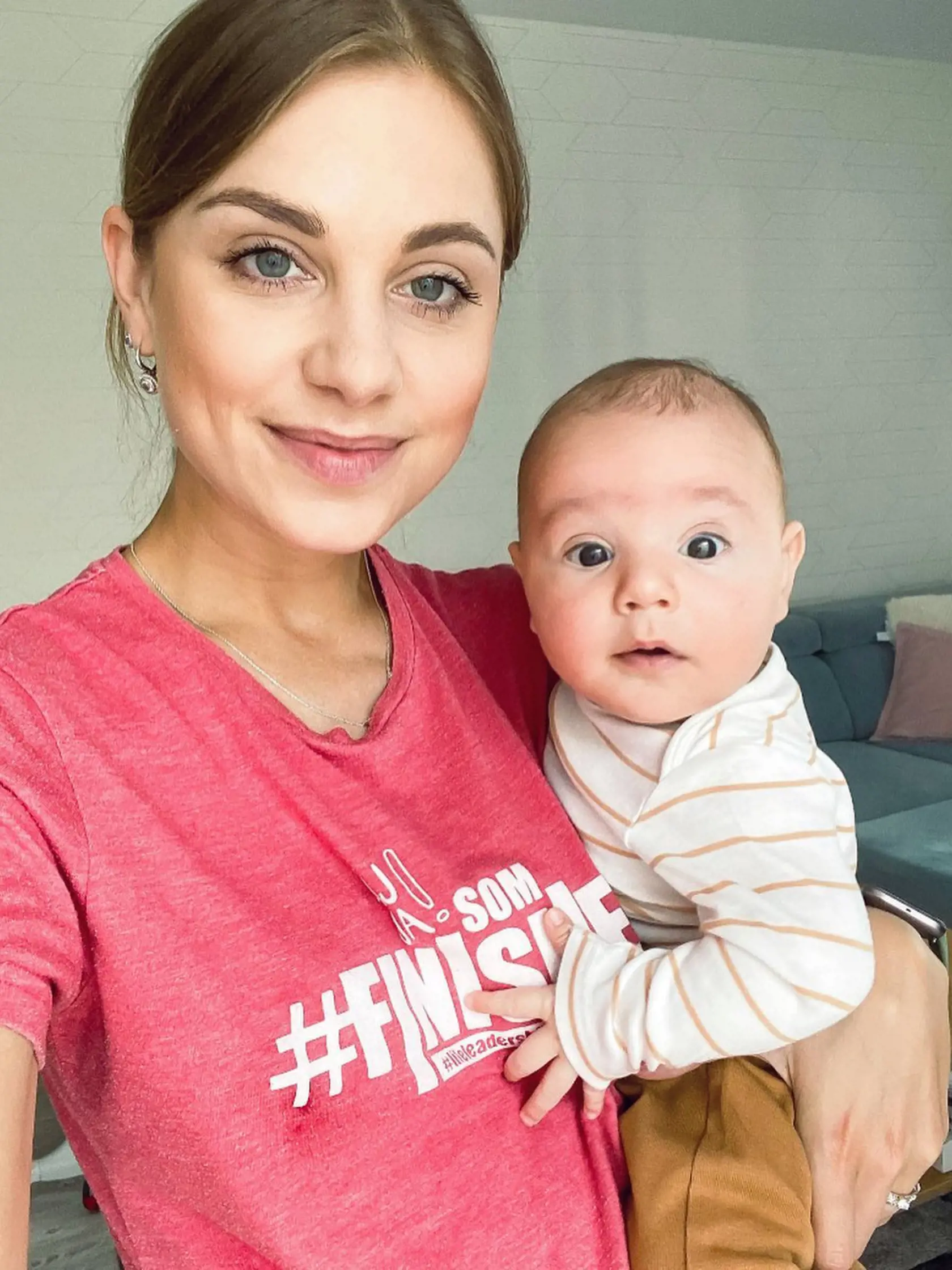 Dominika s Miškom na jednom z najnovších záberov. Synček akoby jej z oka vypadol!