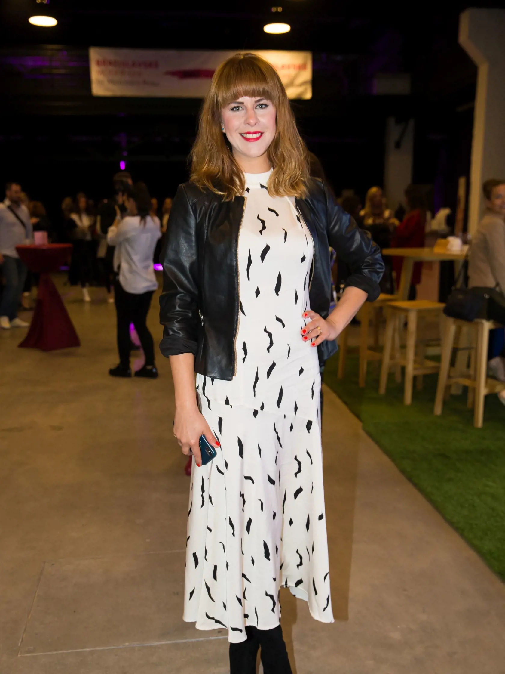 Druhý deň jesenných Bratislavských módnych dní 2018 v Refinery Gallery. Na snímke Kristína Tormová.