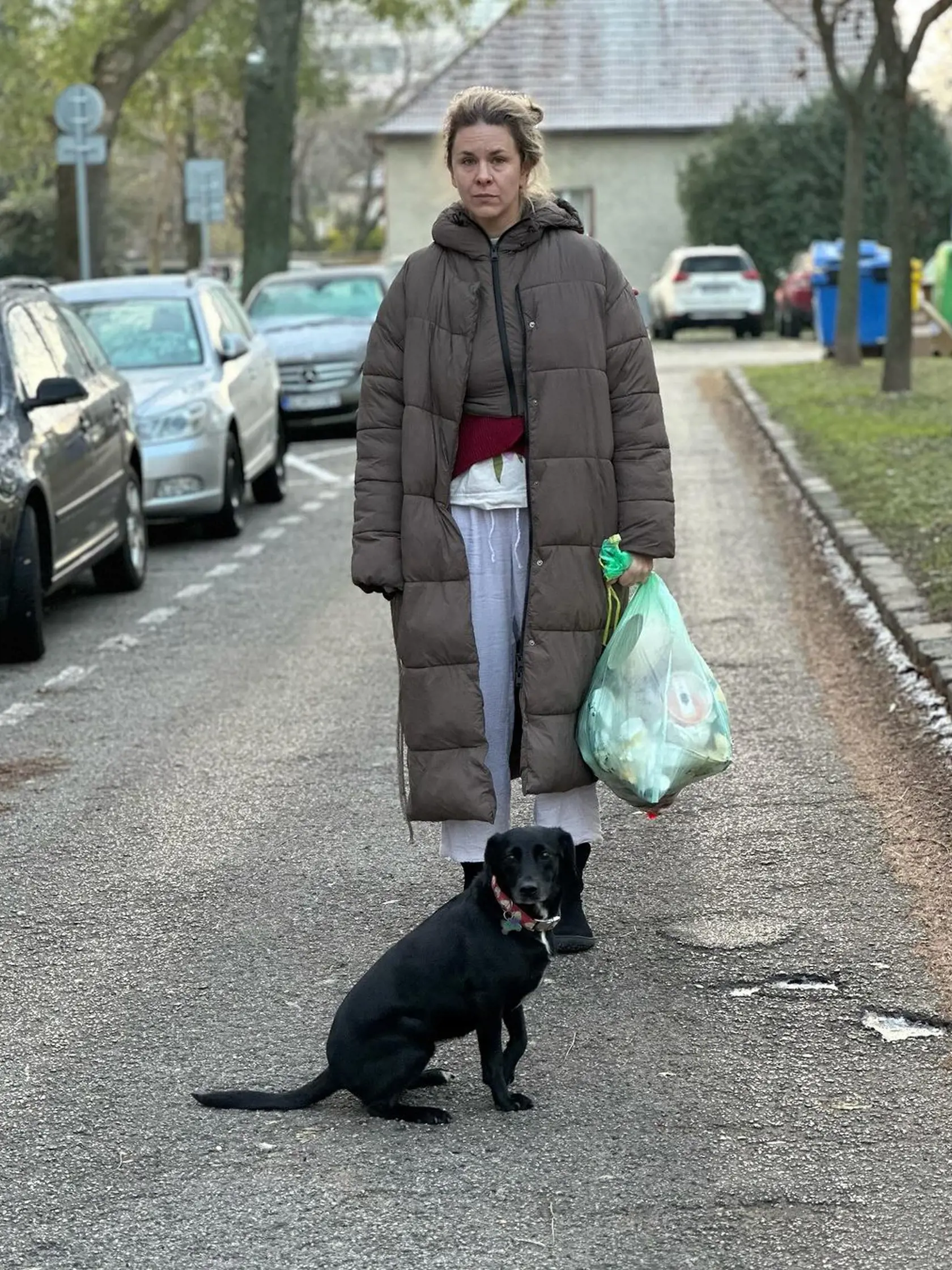 Kristína sa na tejto fotke naozaj predviedla. Ako keby to ani nebola ona...