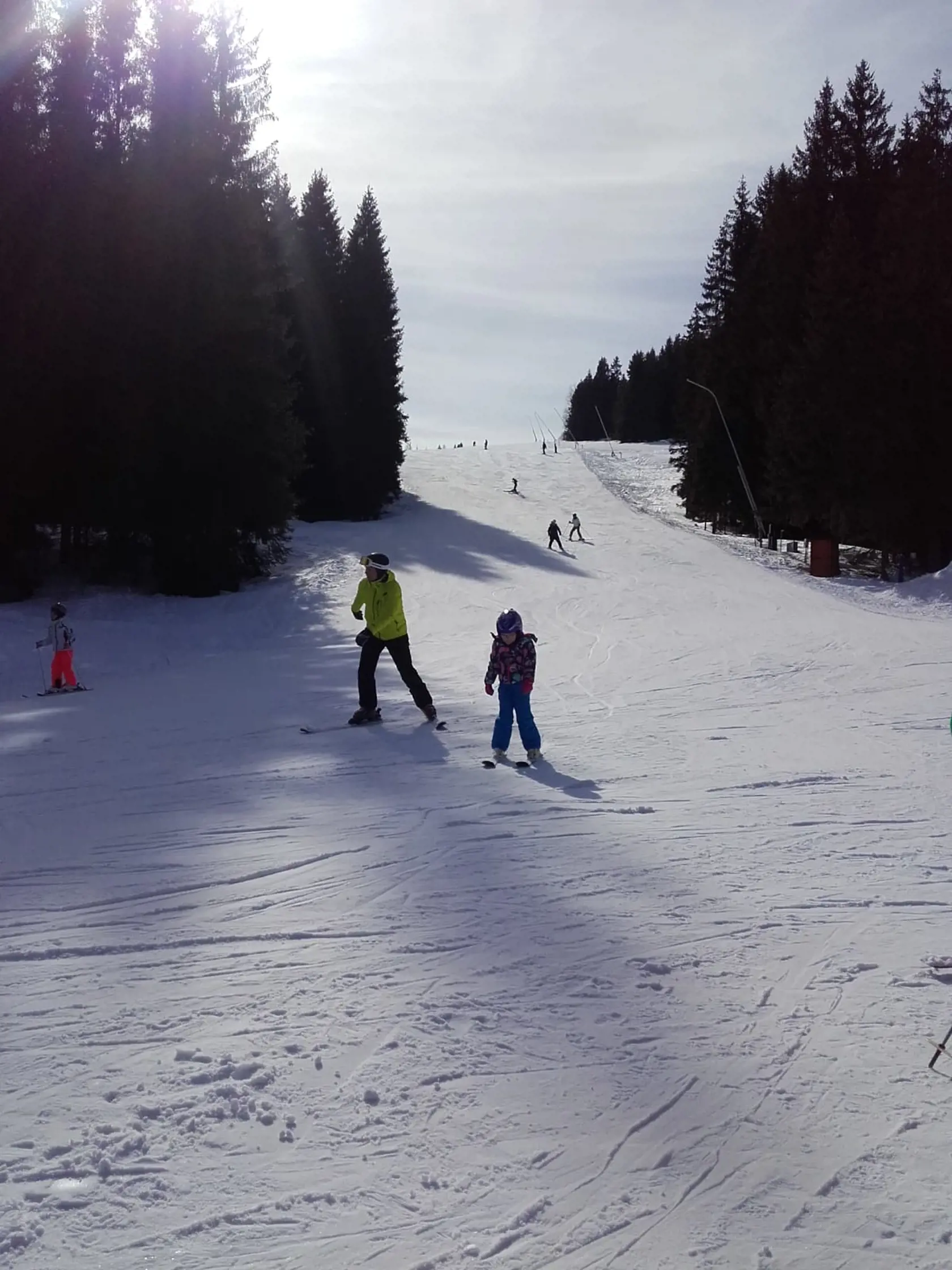 Ľubica Dadajová: Oravská Lesná pod snehom