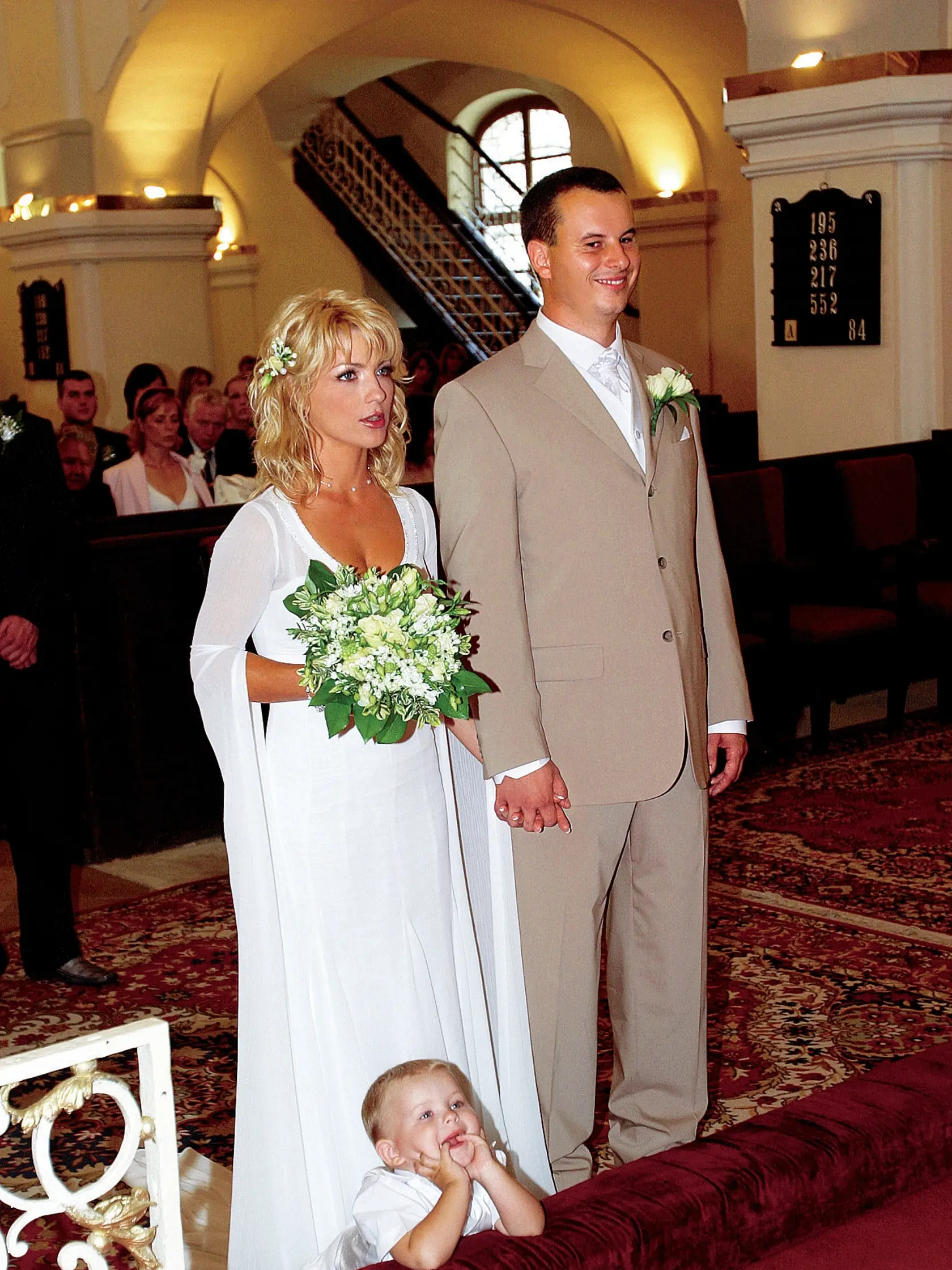 Rok 2005: Svadba Martiny Šimkovičovej s Igorom.