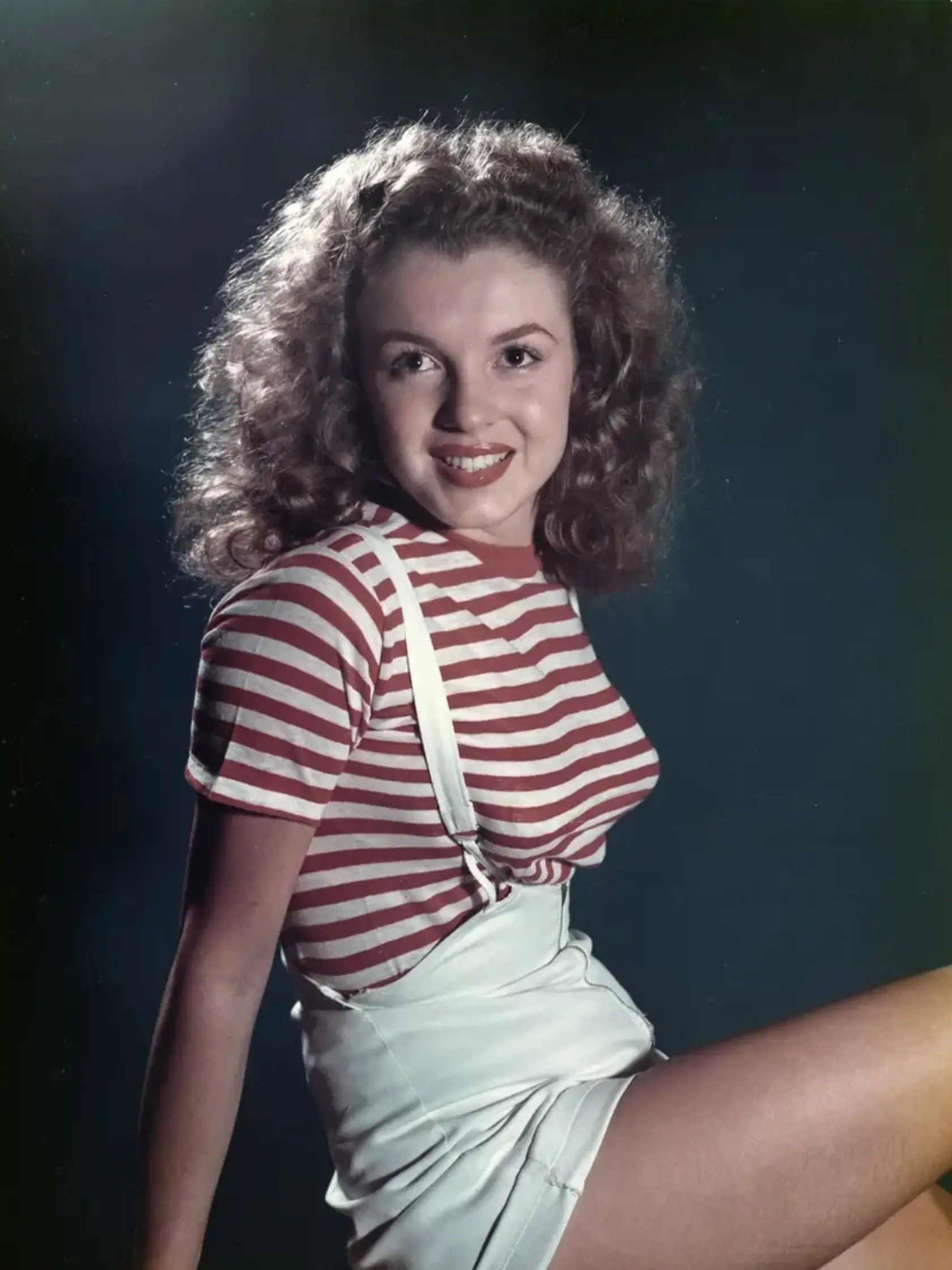 Ikona Marilyn Monroe na zábere z roku 1947, keď mala sladkých 21.
