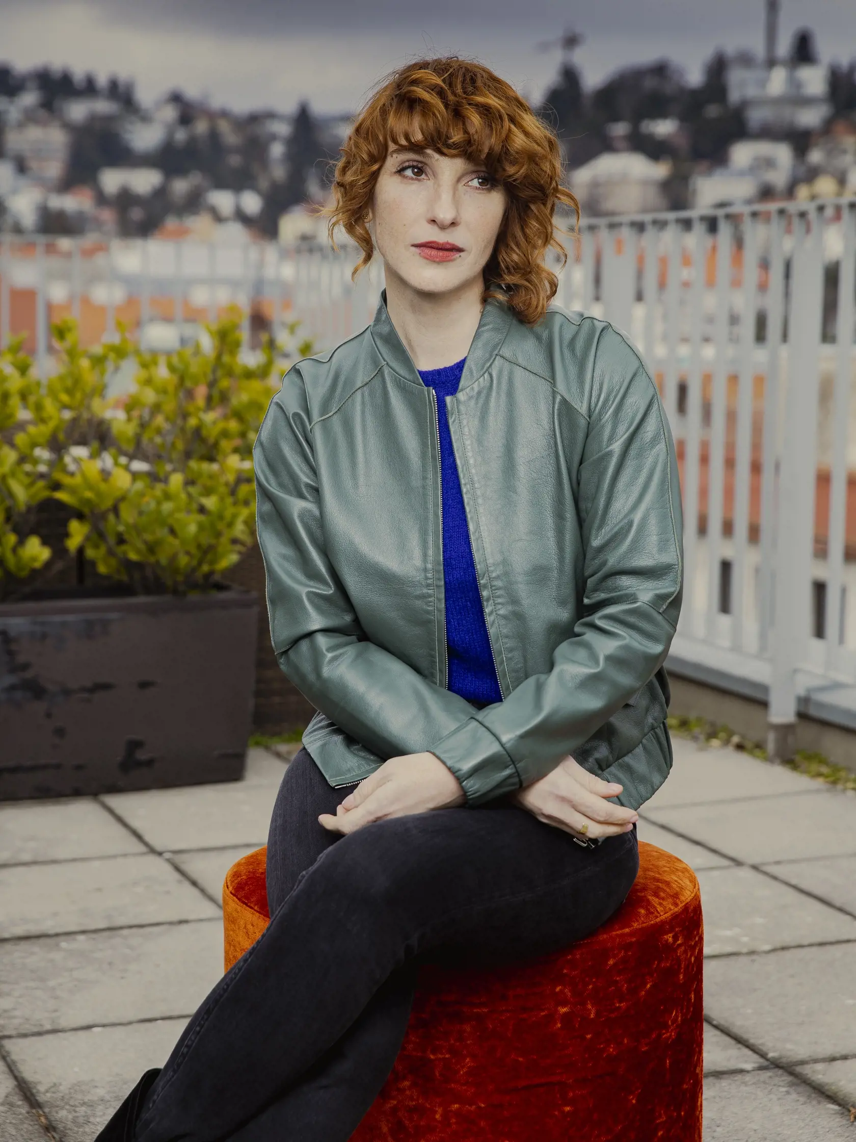 Na snímke Éva „Vica“ Kerekes, slovenská herečka maďarskej národnosti.